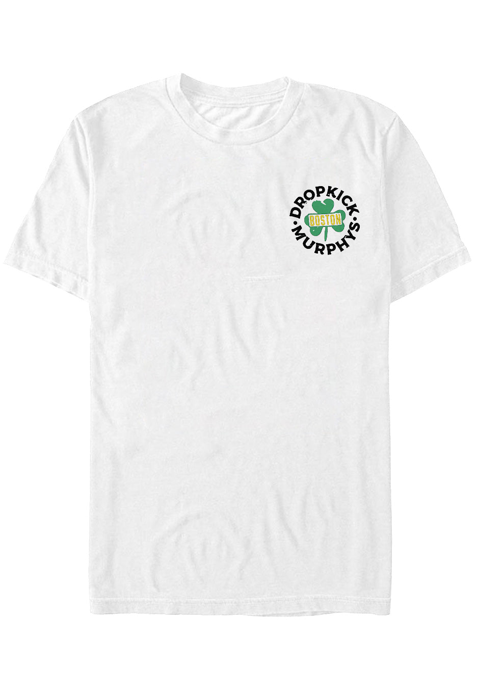 Dropkick Murphys T-Shirt Uomo 'Bruin Badge' Verde Scuro - Regular, Merch Ufficiale Della Band
