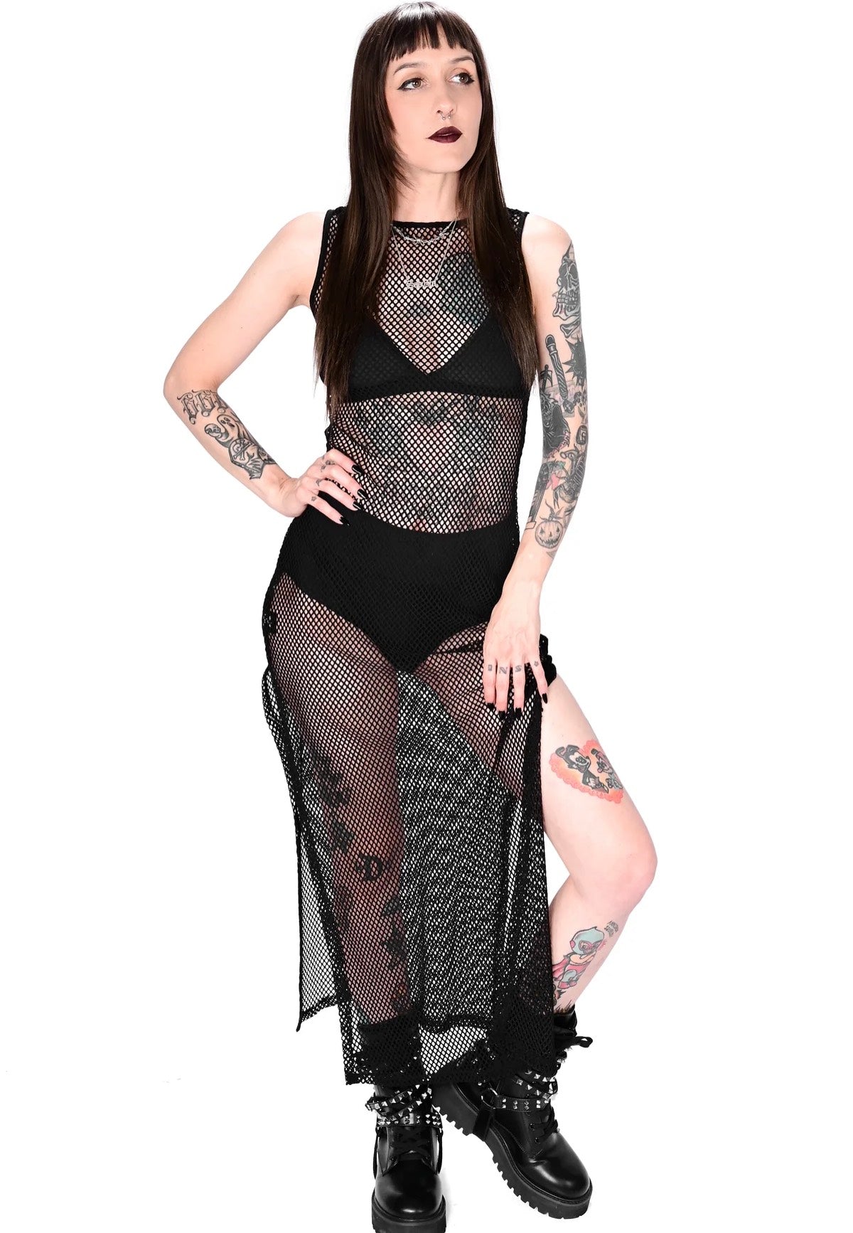 Foxblood - Reversible Fishnet - Dress | Nuclear Blast Foxblood - Reversible Fishnet - Dress | Nuclear Blast