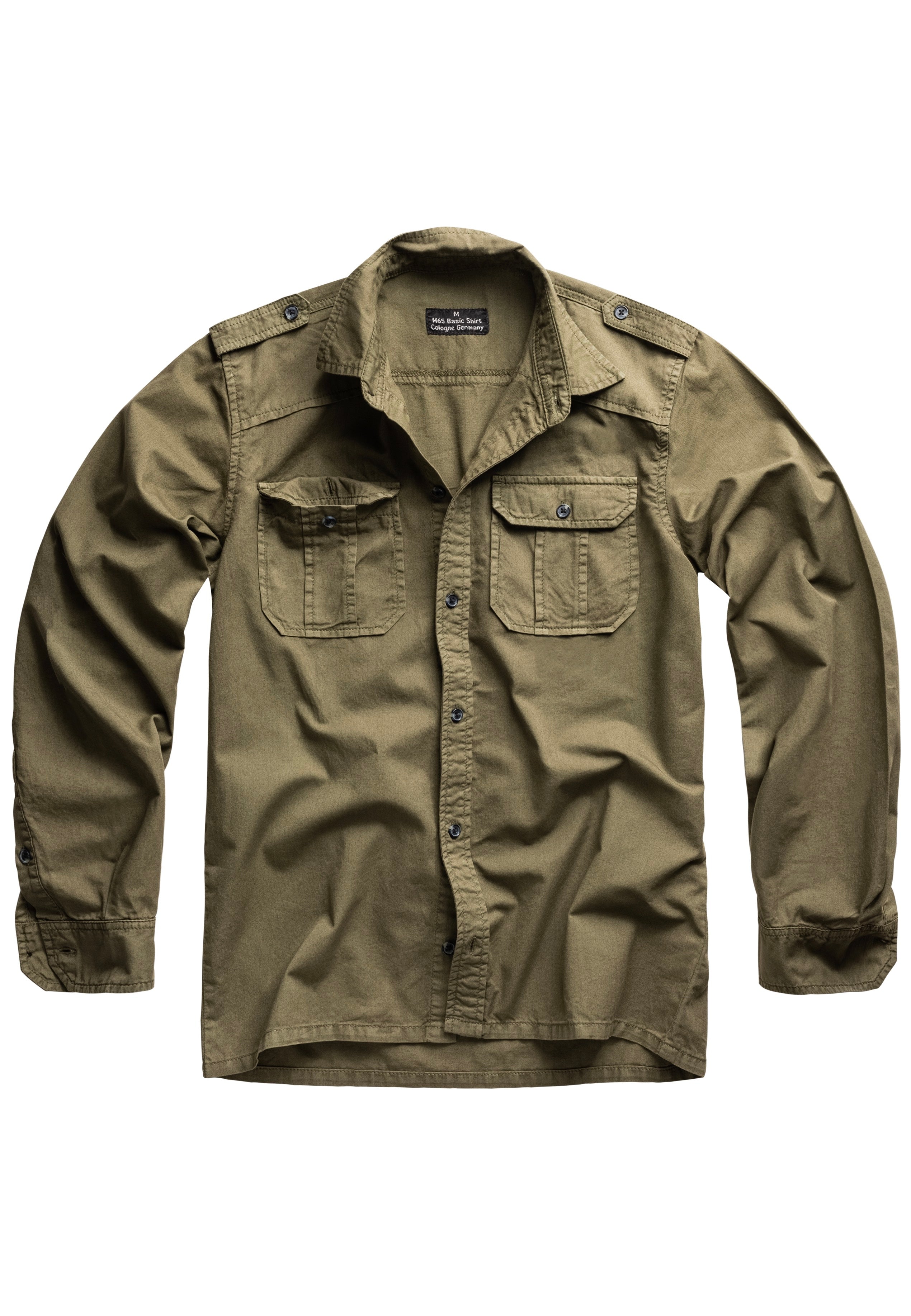 Surplus - M65 Basic Long Arm Olive - Shirt | Nuclear Blast