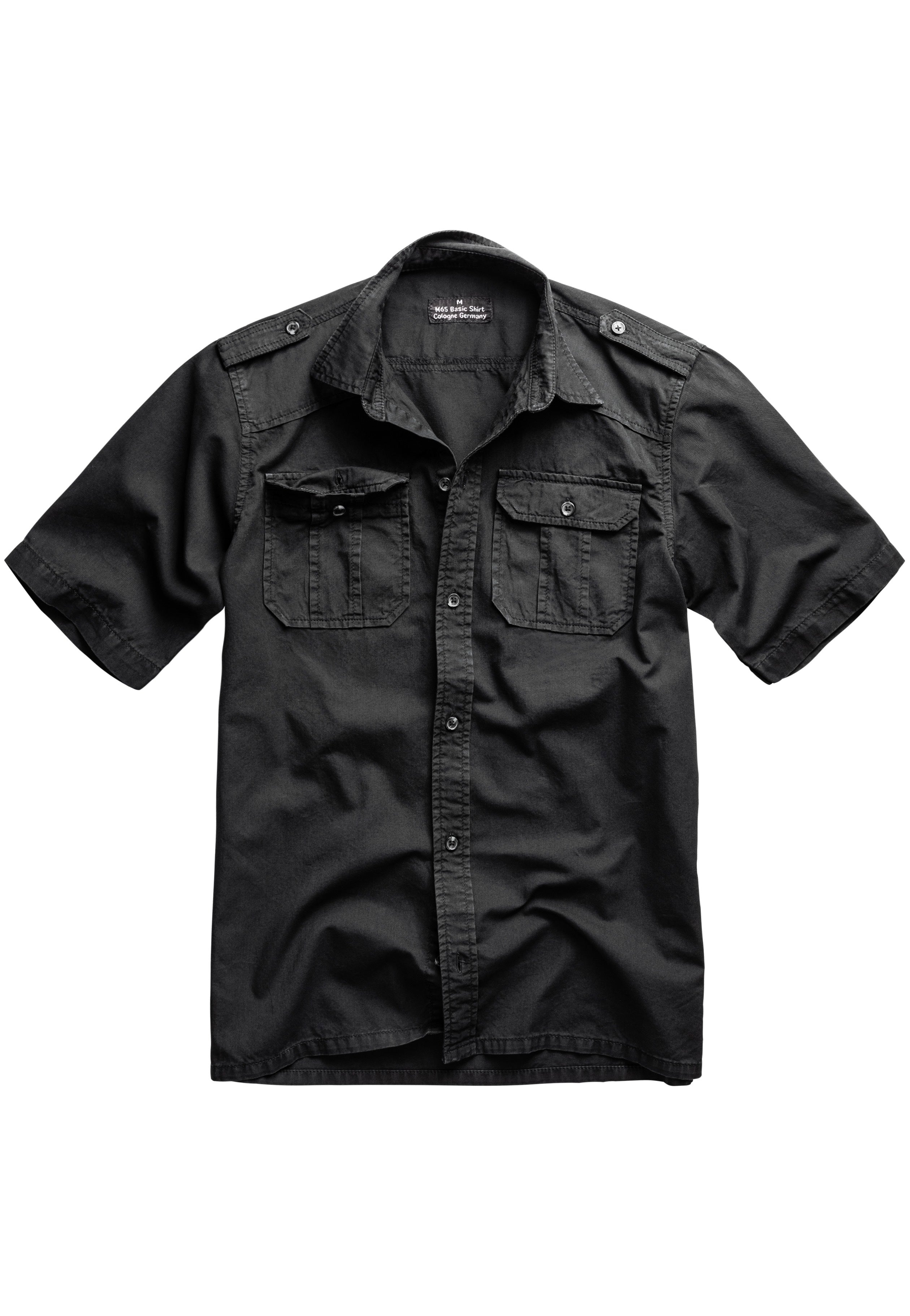 Surplus - M65 Basic Short Arm Black - Shirt