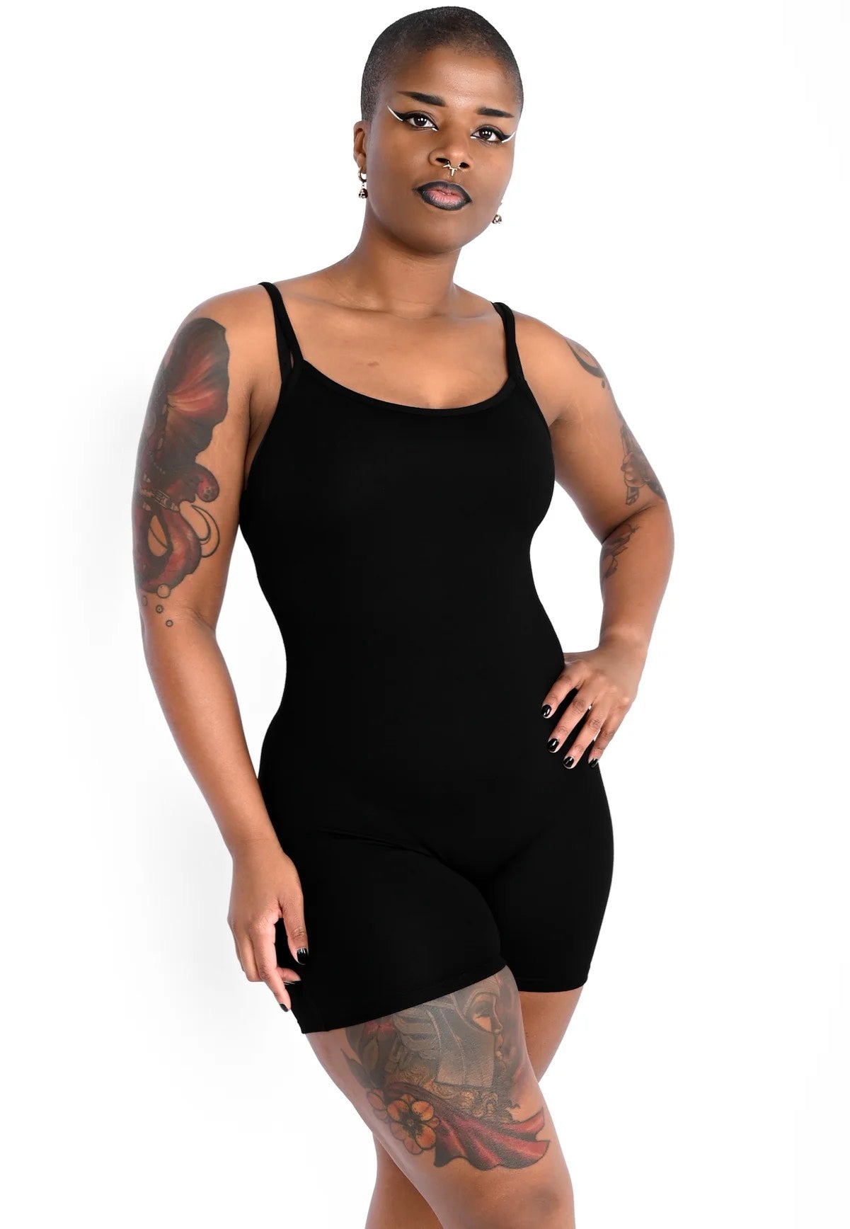 Foxblood - Signature Biker Catsuit Black - Jumpsuit | Women-Image
