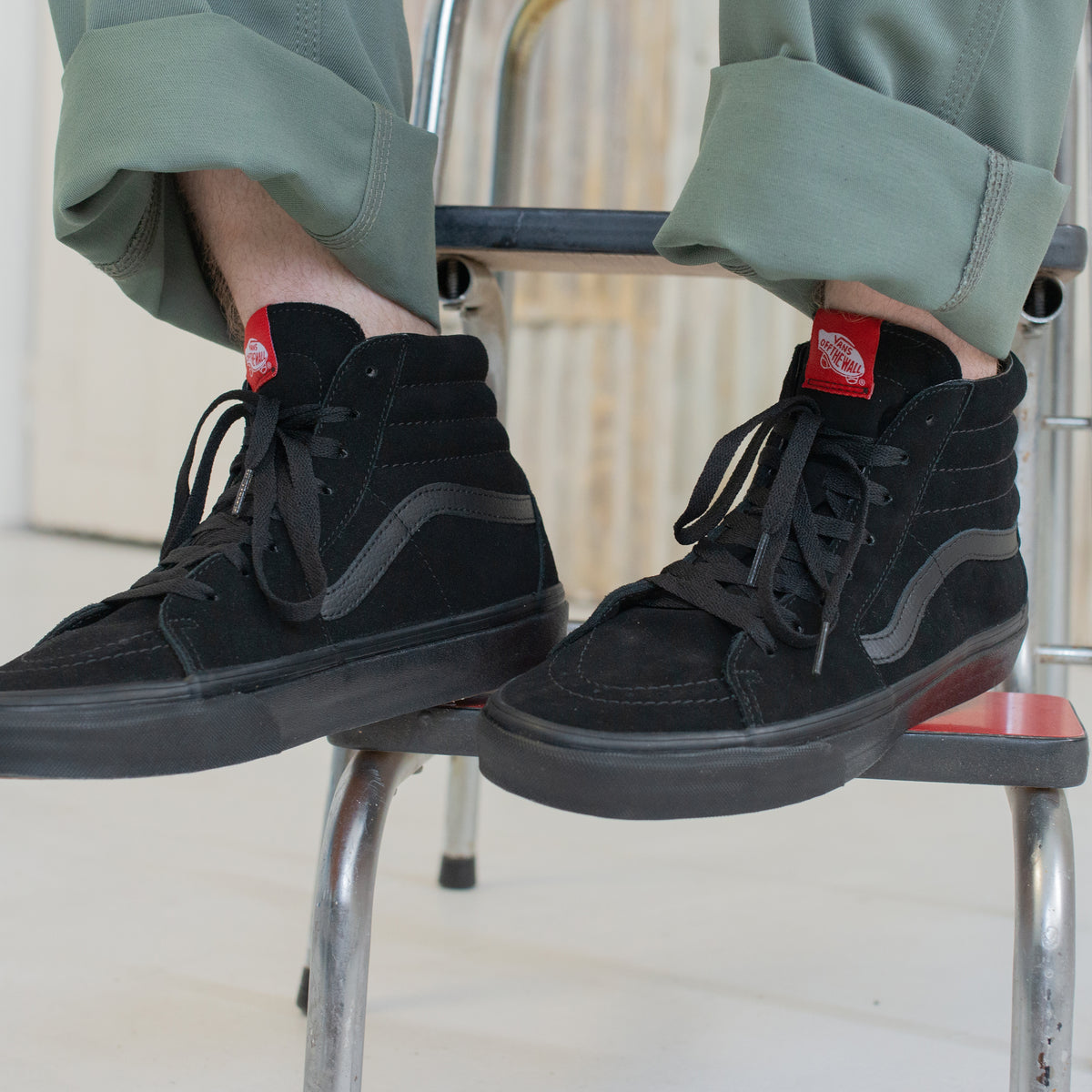 激安通販 Vans - Sk8 Hi Black/Black - Shoes | Nuclear Blast 靴