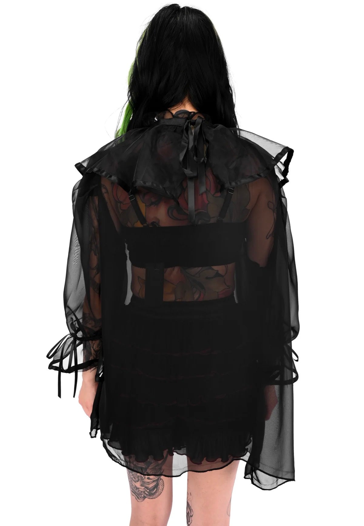 Foxblood - Marcellia Tunic Black - Blouse | Women-Image