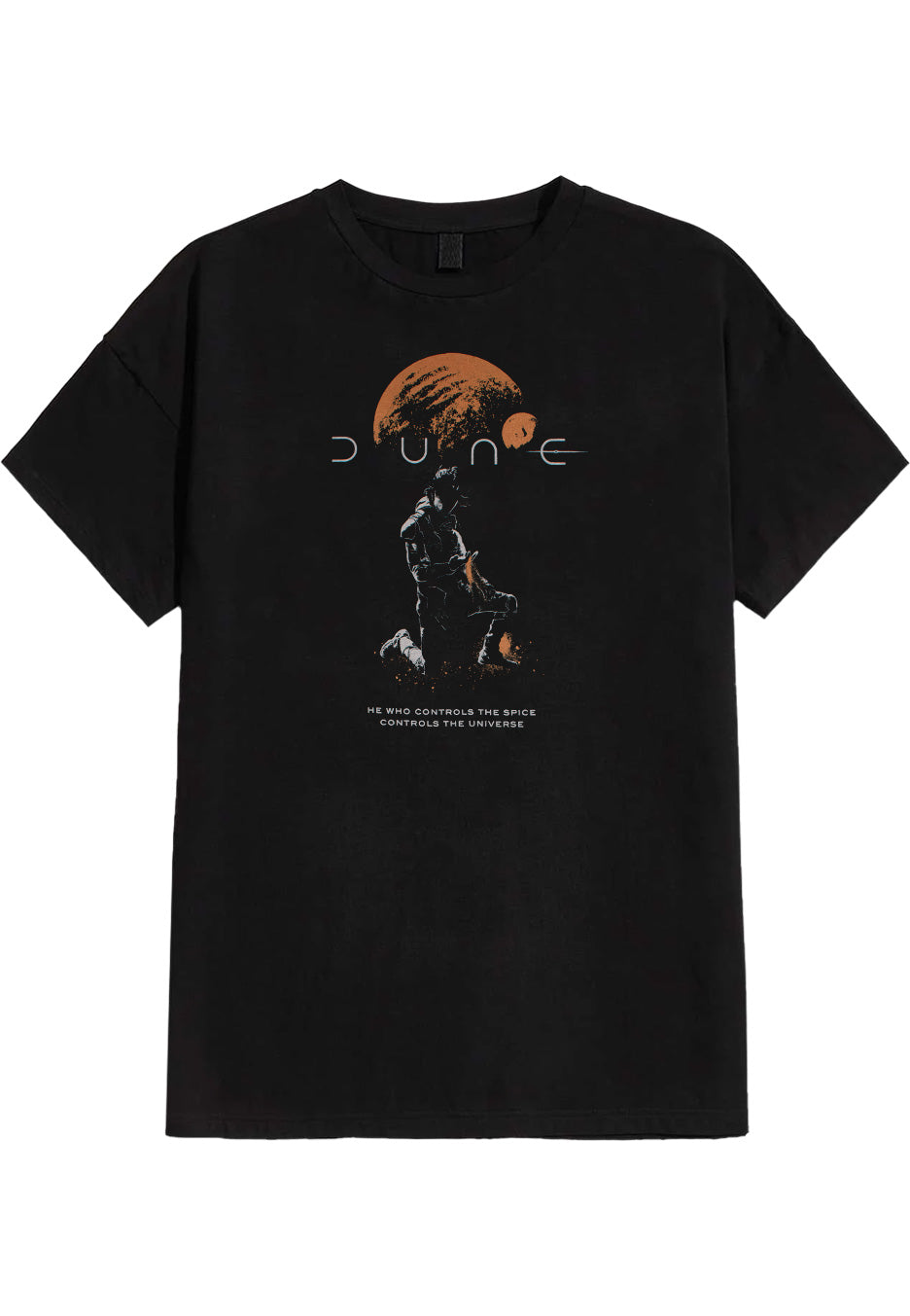 Dune - He Who Controls The Spice... - T-Shirt | Neutral-Image
