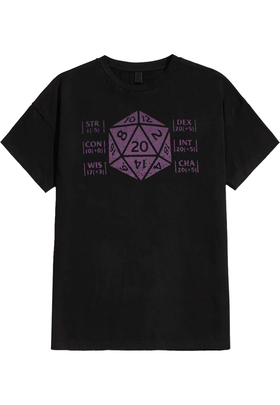 Dungeons & Dragons - Skull Backprint - T-Shirt | Neutral-Image