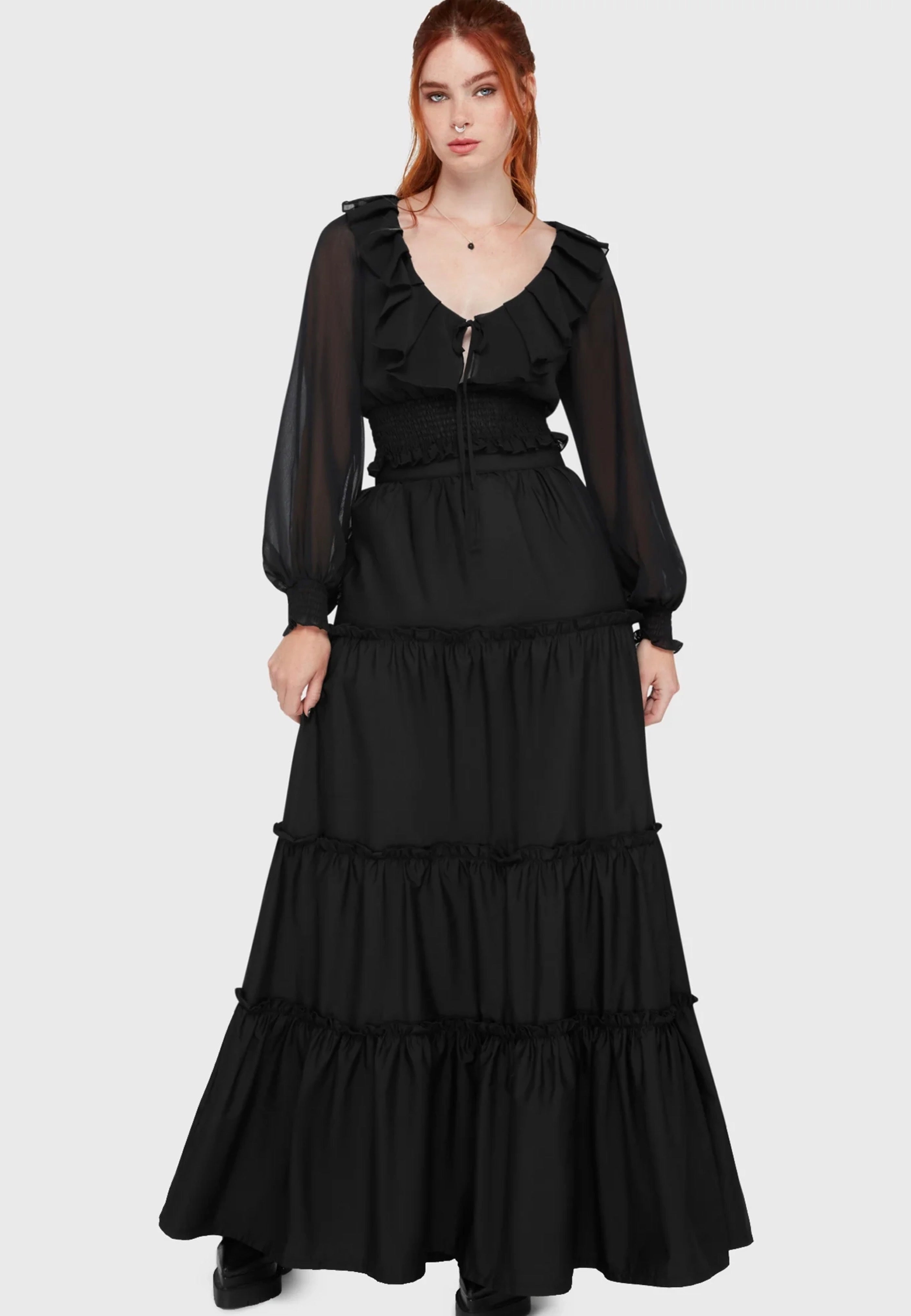 Killstar - Duskwillow Black - Blouse | Women-Image