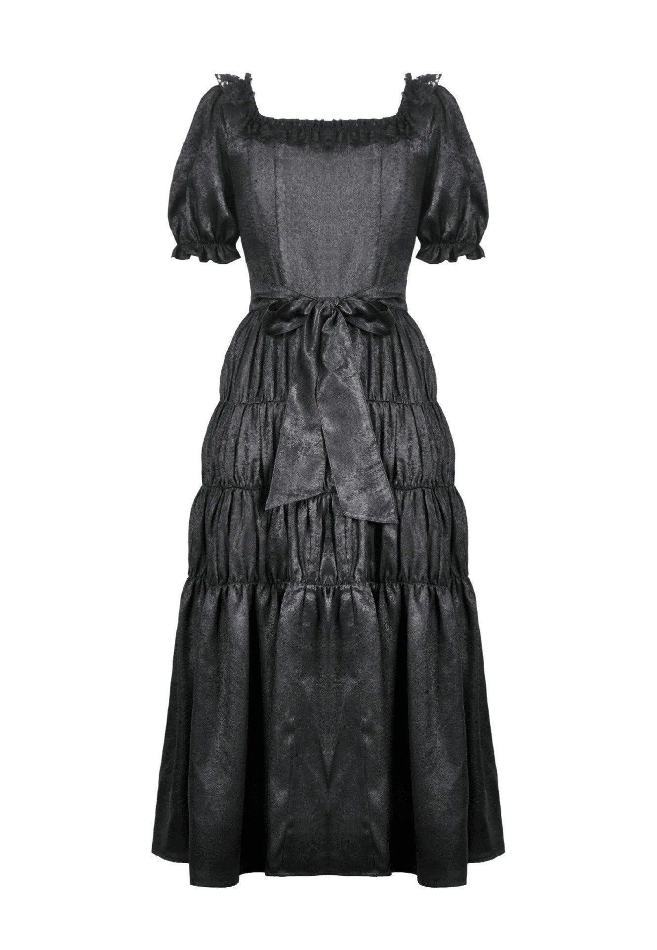 Dark In Love - Nocturne Of Dawn Obsidian Victorian Gown - Dress | Women-Image
