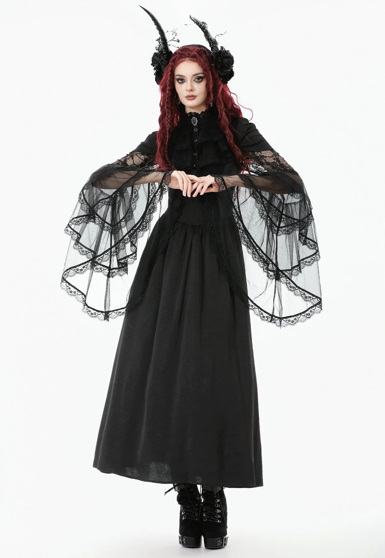 Dark In Love - Gothic Sapphire Countess Victorian - Dress | Nuclear Blast Dark In Love - Gothic Sapphire Countess Victorian - Dress | Nuclear Blast