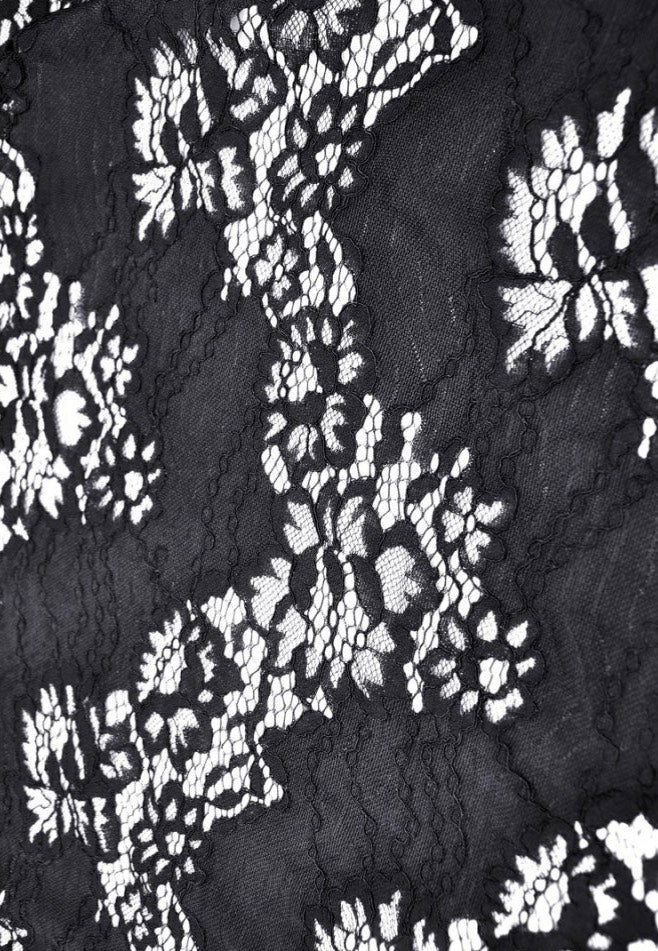 Dark In Love - Gothic Romantic Hollow Out Sexy Frilly Lace - Dress | Women-Image