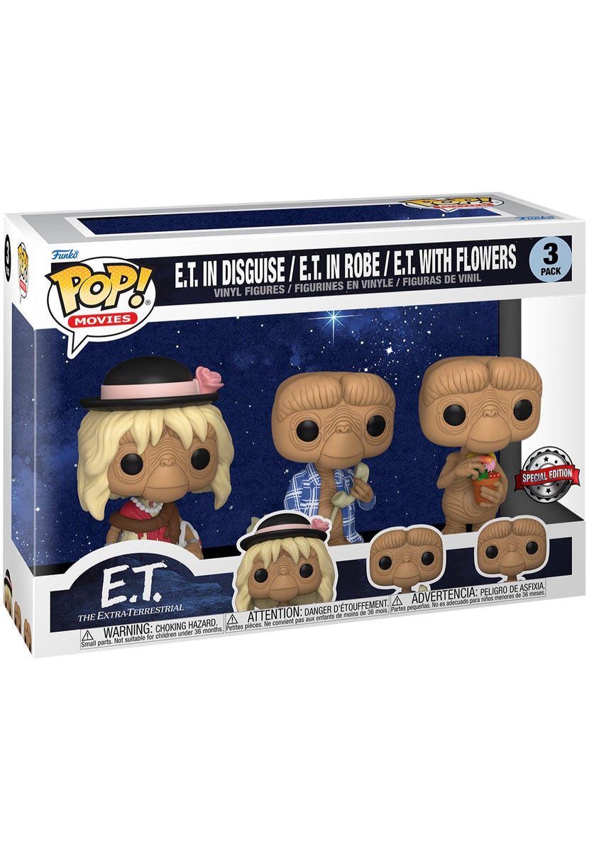 E.T. The Extra Terrestrial - E.T. 3PK POP! Vinyl - Funko Pop