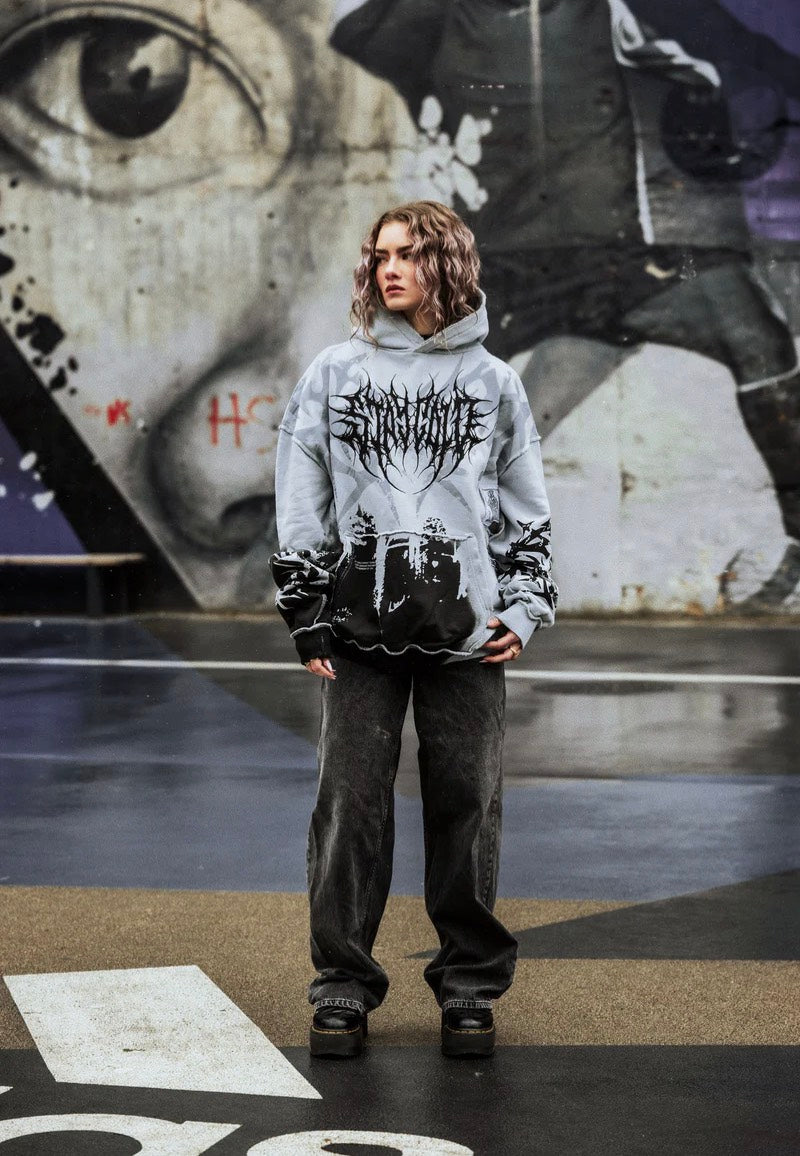 Stay Cold Apparel - Earthworn Heavy Oversized Blue - Hoodie