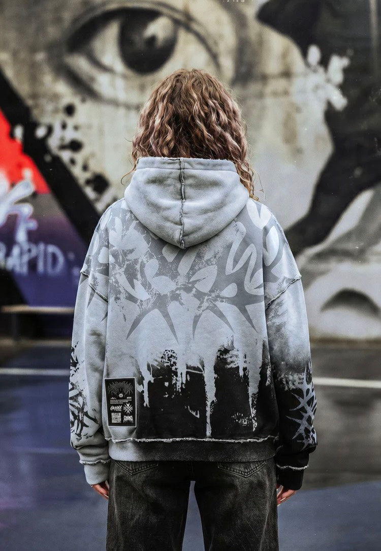 Stay Cold Apparel - Earthworn Heavy Oversized Blue - Hoodie | Neutral-Image