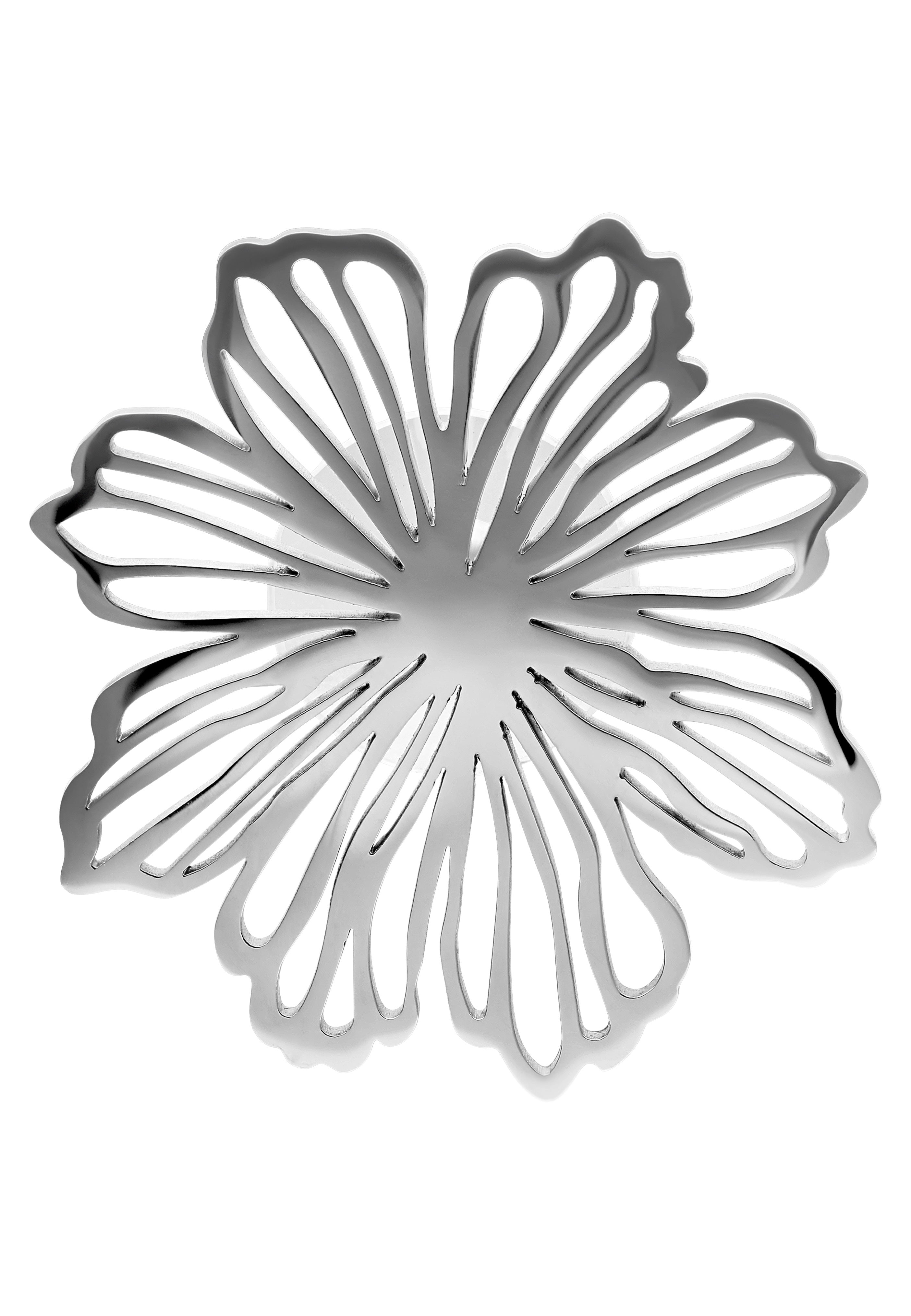 Wildcat - Fine Flower Silver - Earrings | Neutral-Image