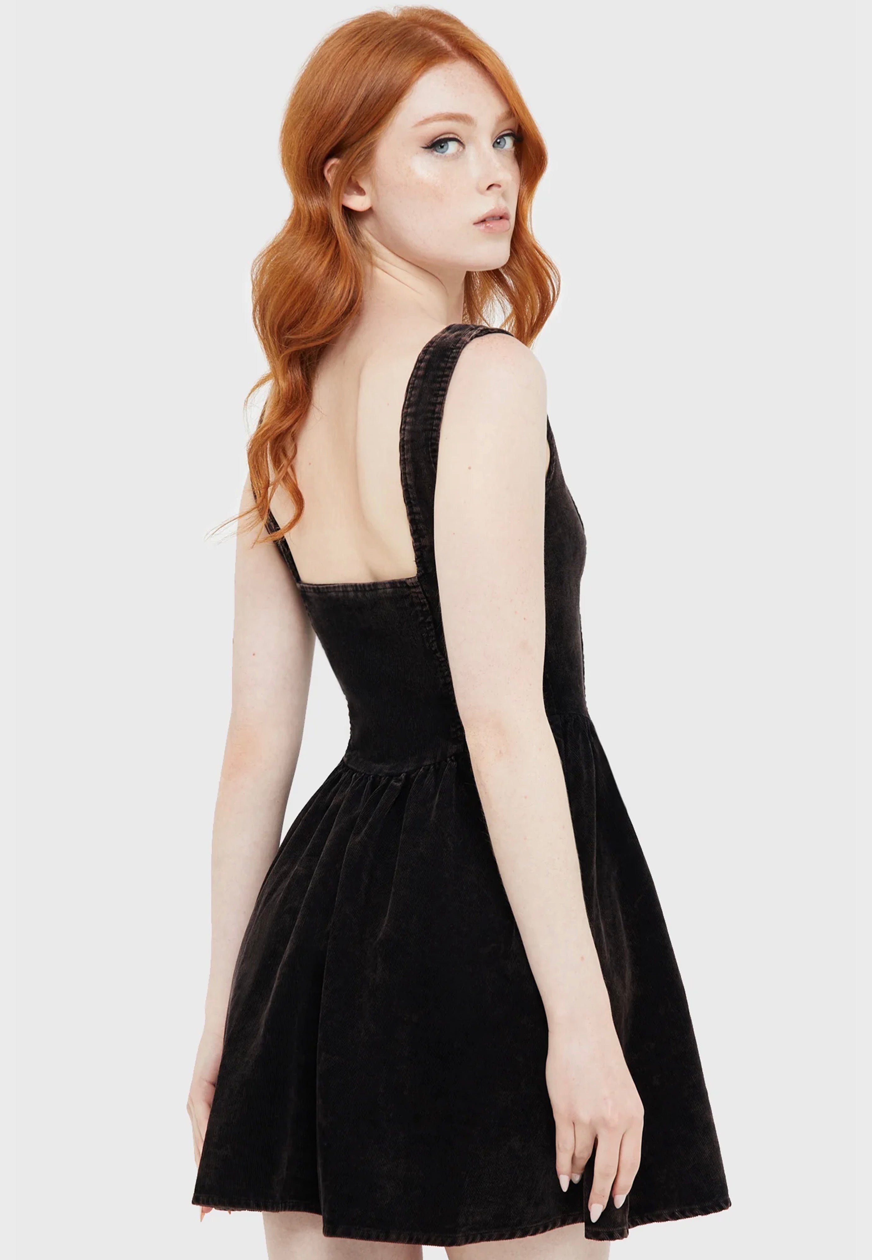 Killstar - Elderroot Mini Brown - Dress | Women-Image