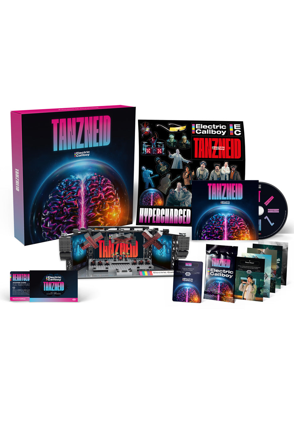 Electric Callboy TANZNEID Ltd. Deluxe CD Boxset & NFC-Fancard