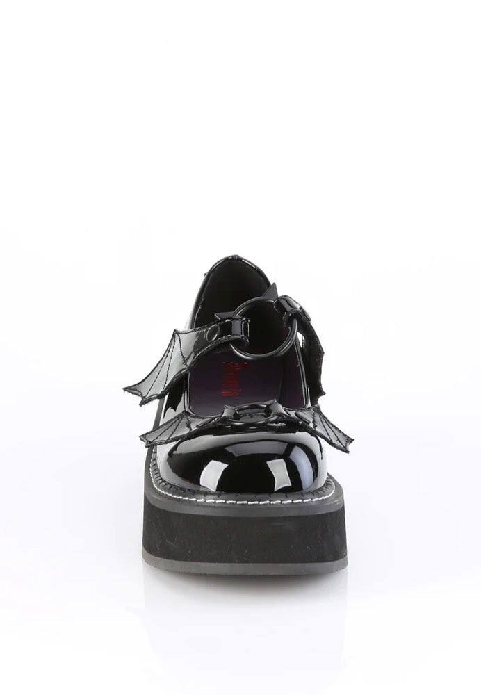DemoniaCult - Emily 23 Black Pat - Girl Shoes | Nuclear Blast