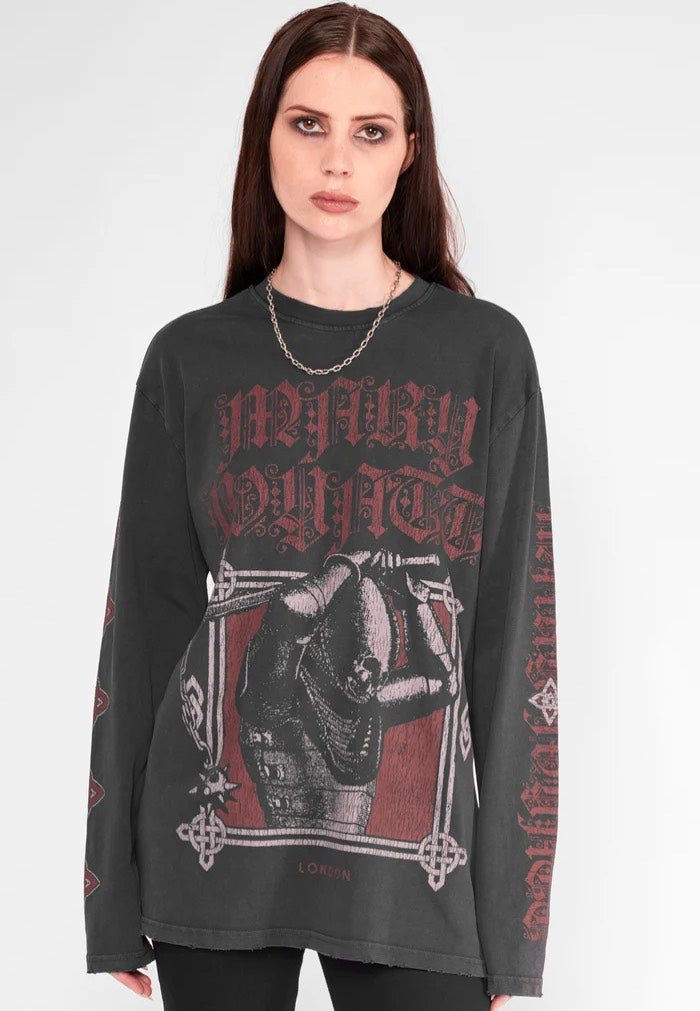 Mary Wyatt - Emperor Oversized Black - Longsleeve | Men-Image
