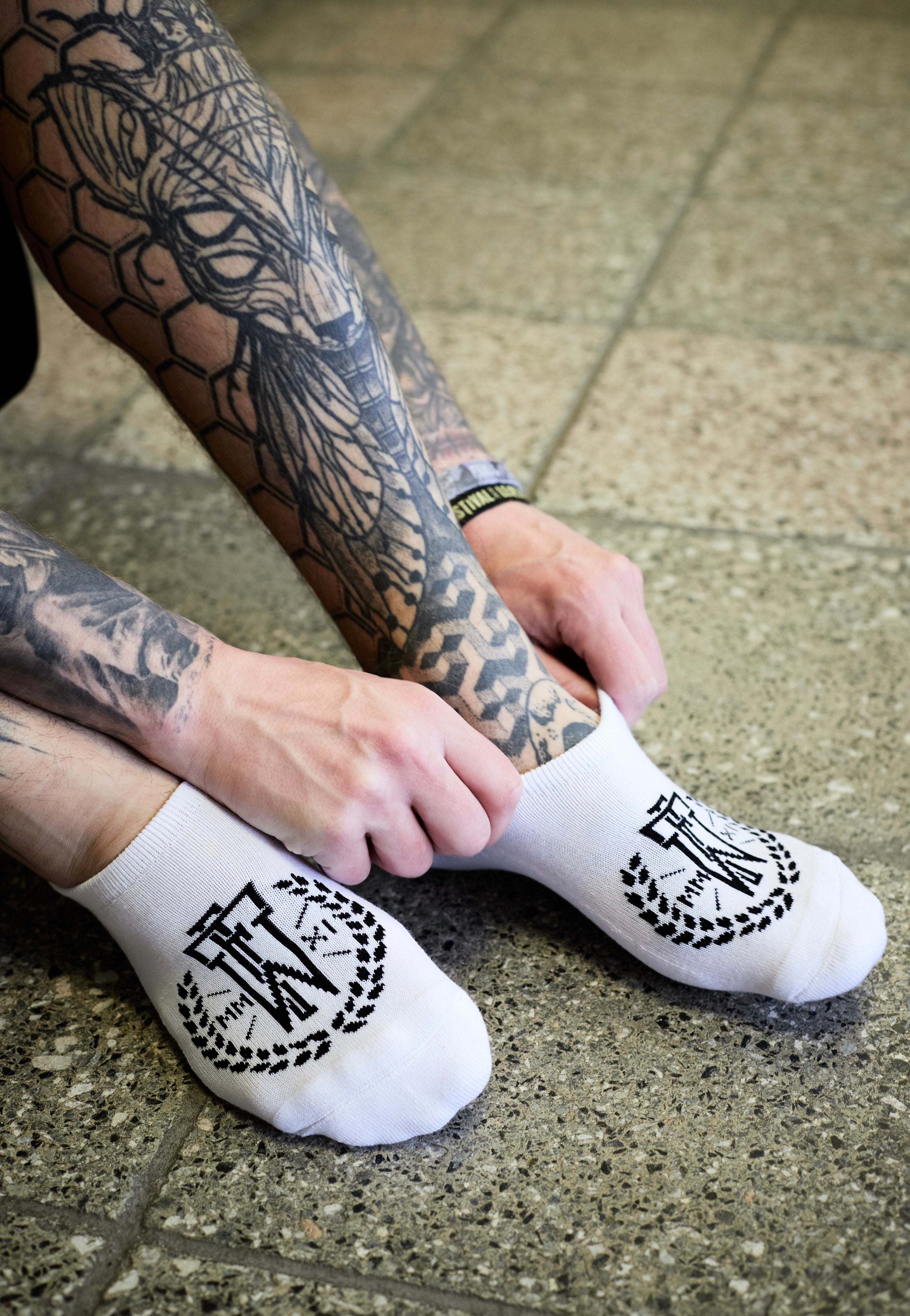 Fuchsteufelswild - Logo White Sneaker - Socks