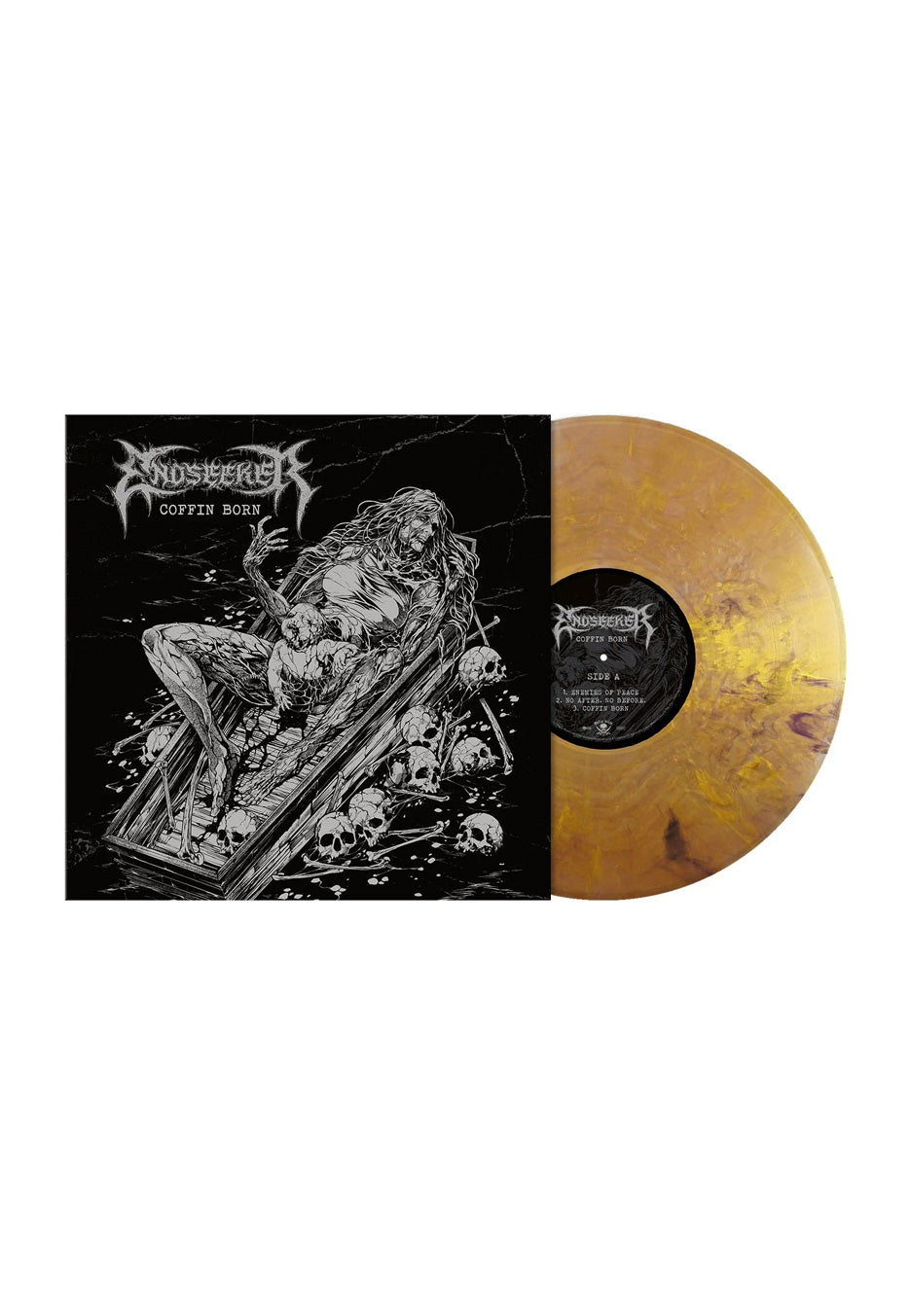 Endseeker - Coffin Born EP Ltd. Vintage Gold - Marbled Vinyl | Neutral-Image