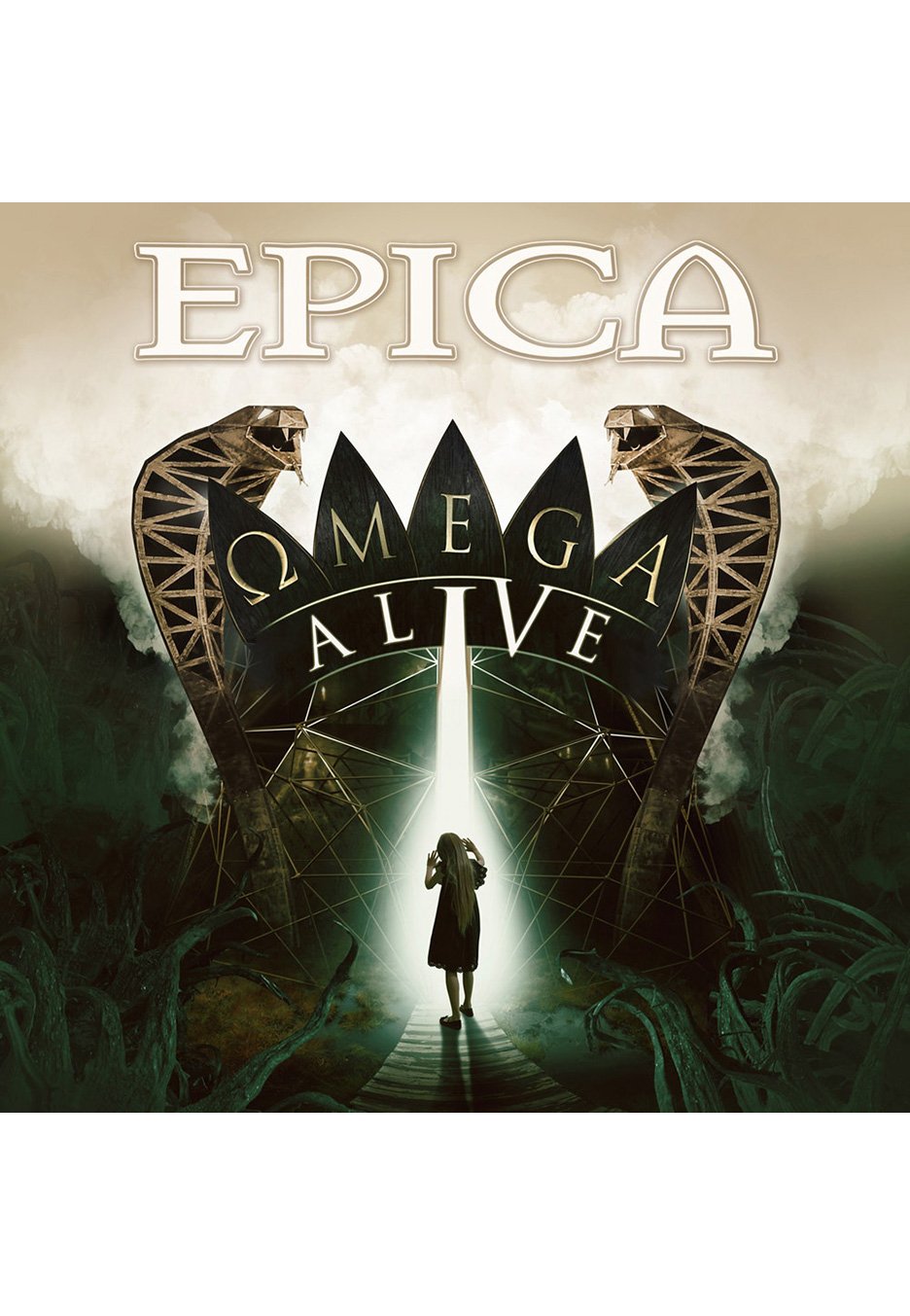 Epica - Omega Alive Earbook Light Green - Colored 3 Vinyl Earbook