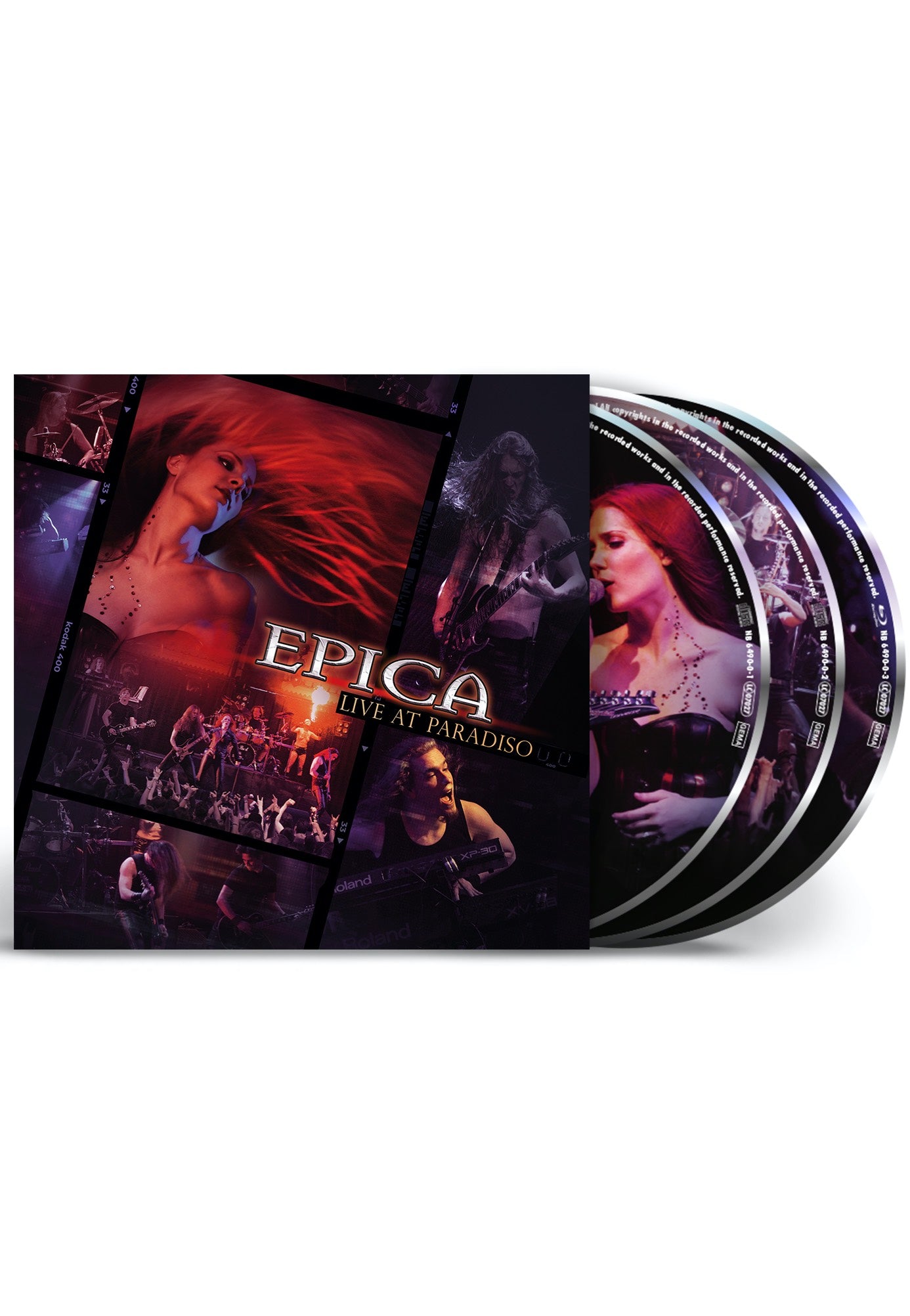 Epica - Live At Paradiso Ltd. - Digipak 2 CD + Blu Ray