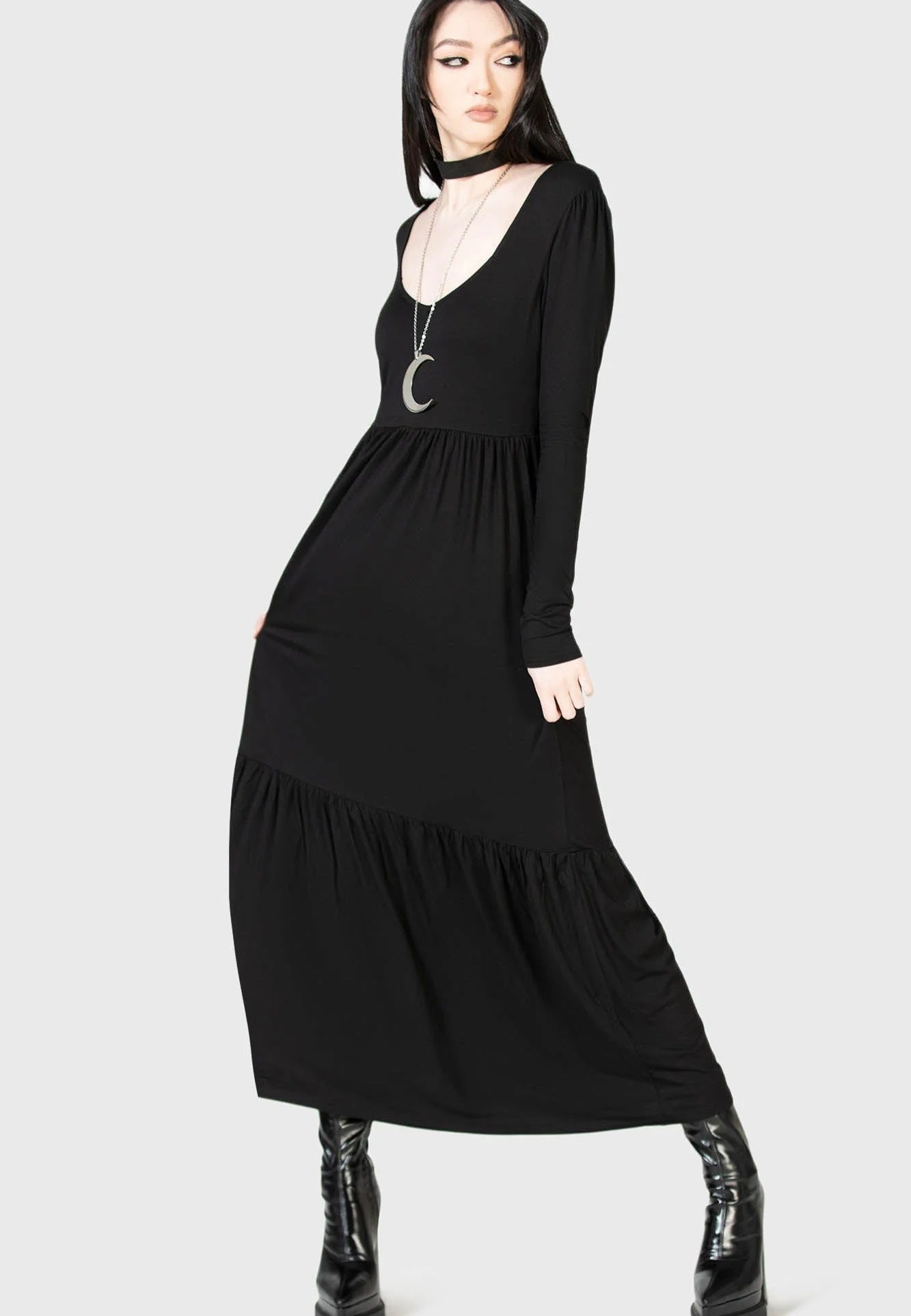 Killstar - Eris Maxi Black - Dress