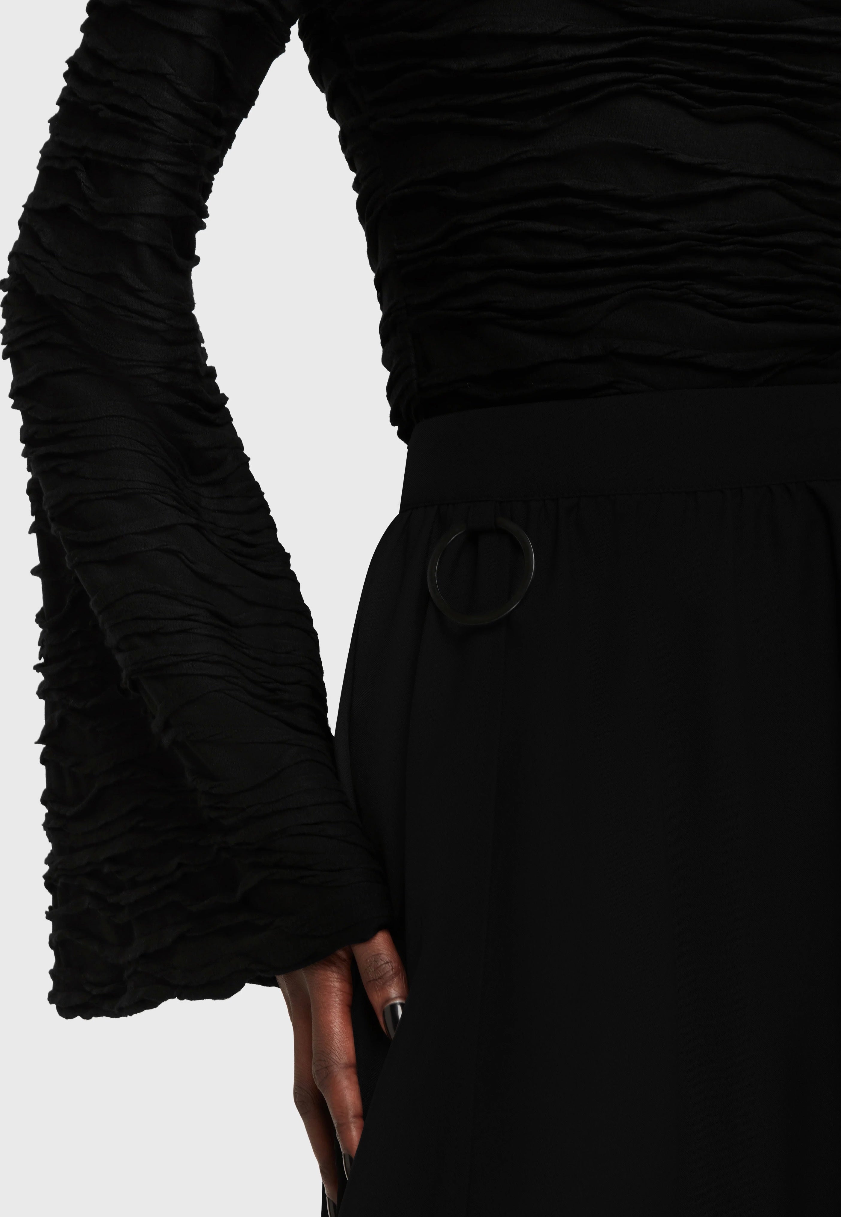 Killstar x Kihilist - Eryssa Midi Black - Skirt | Women-Image