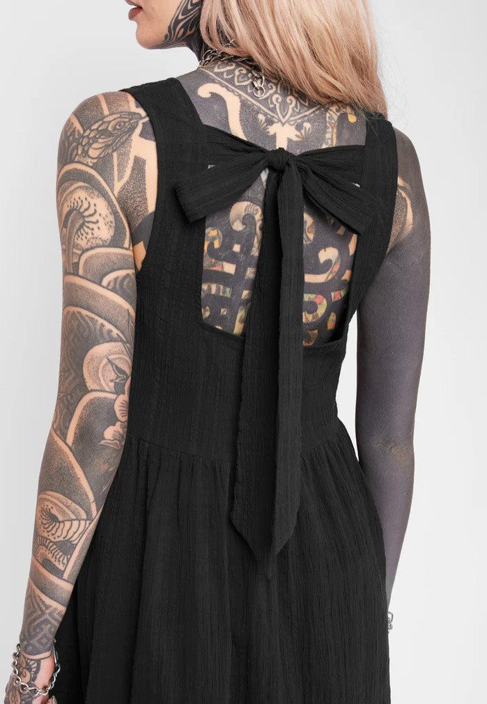 Mary Wyatt - Esme Smock Black - Dress | Women-Image