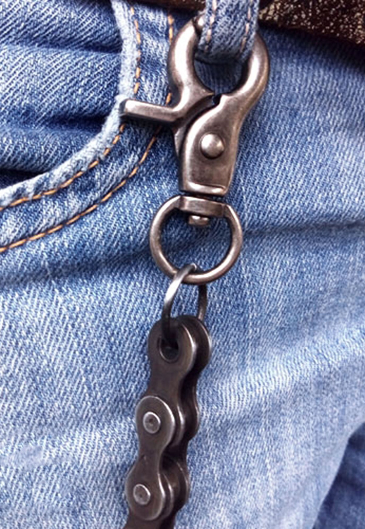 etNox Biker Wallet Chain