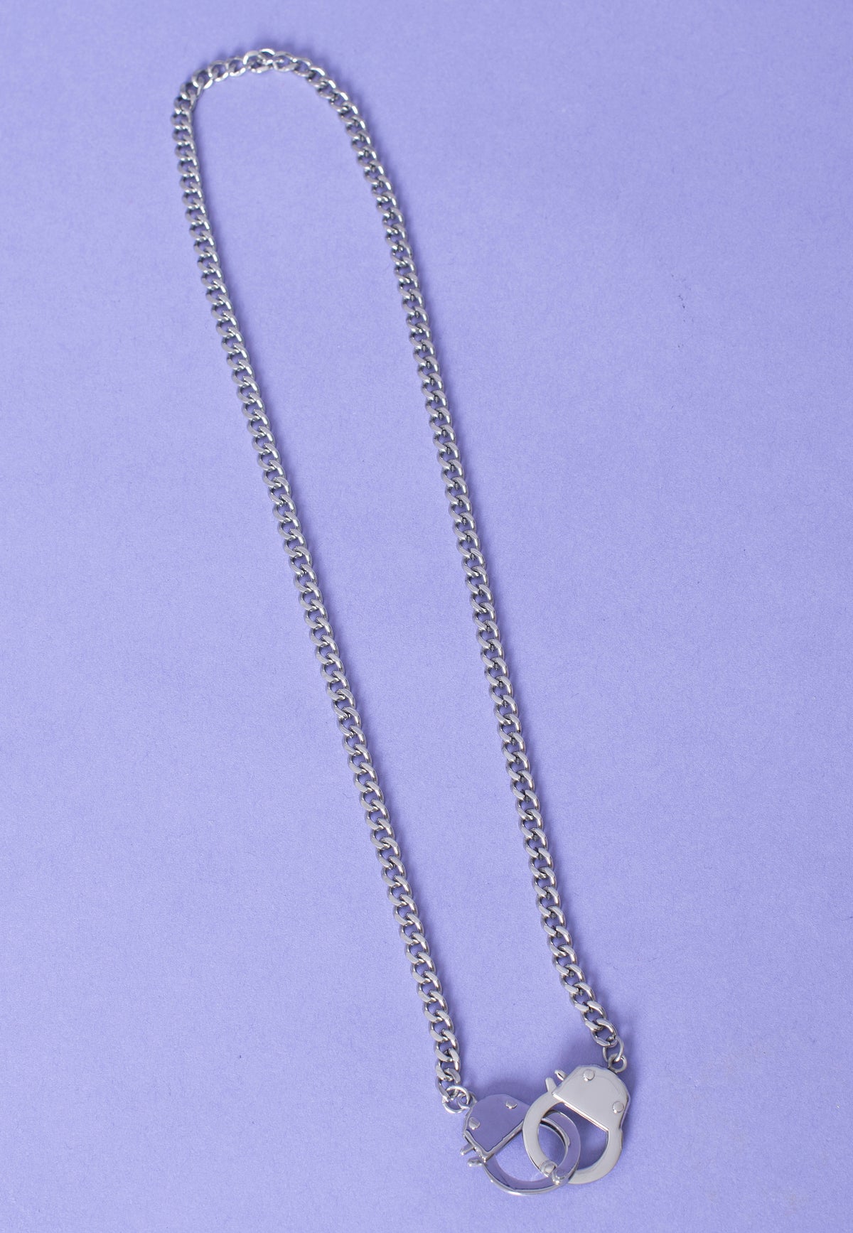 etNox Chained And Locked Silver Kette
