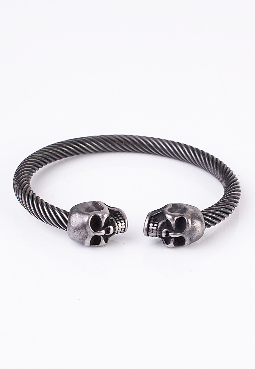 etNox - Double Skull - Bangle