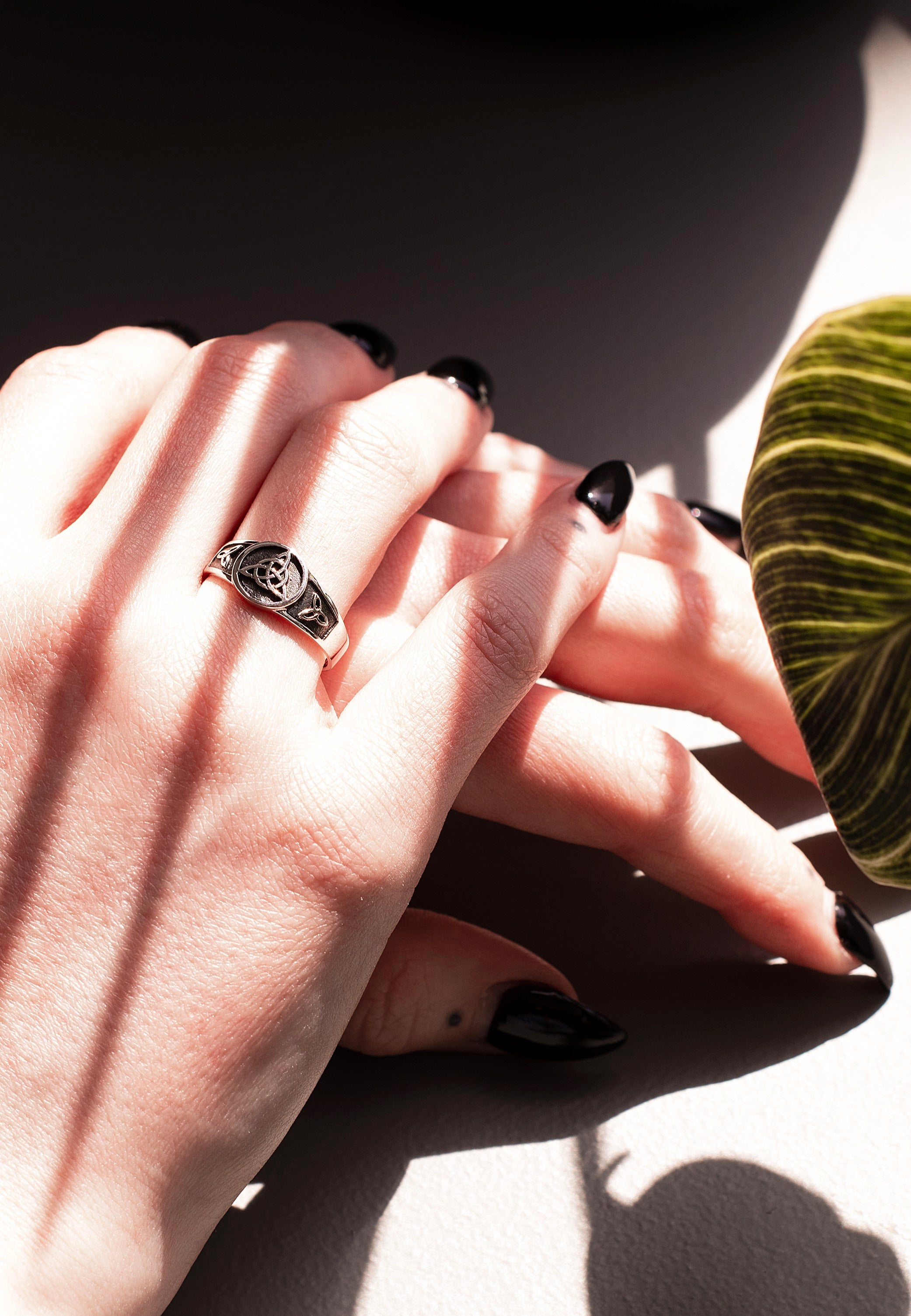 etNox - Keltischer Knoten Silver - Ring | Neutral-Image