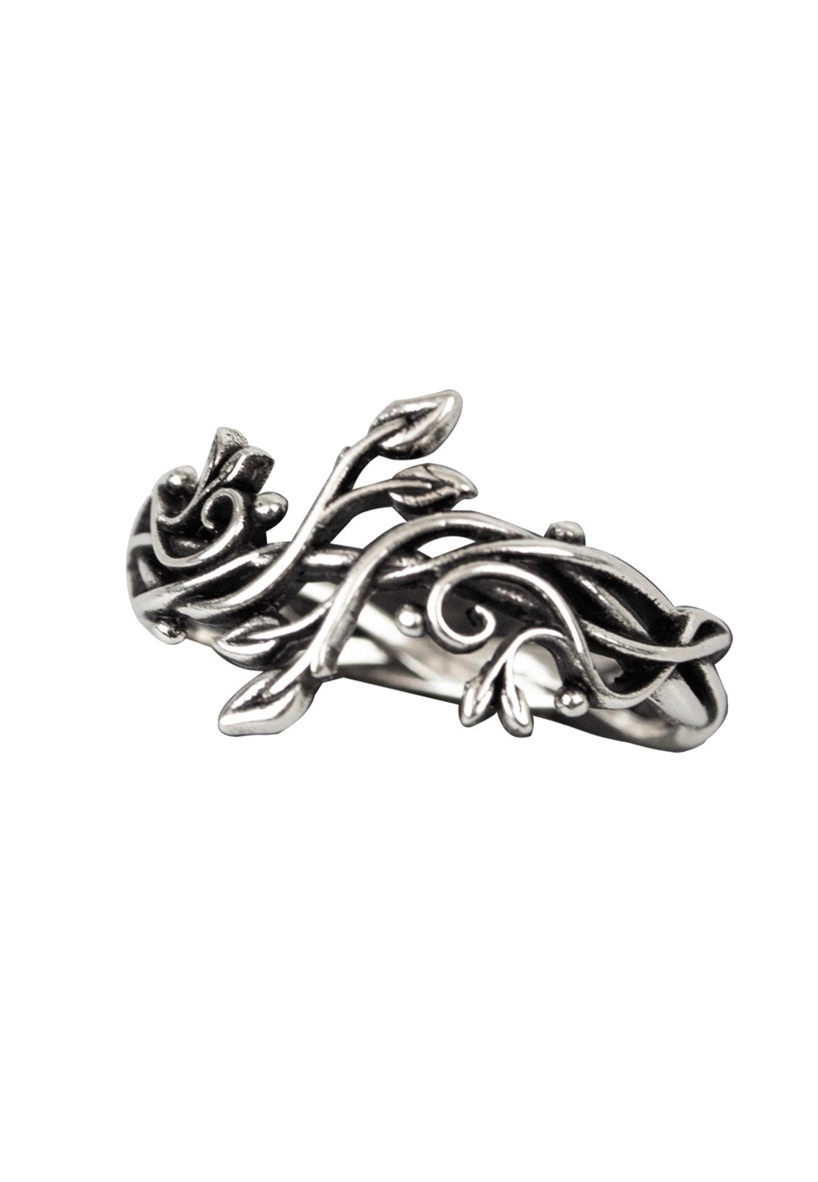 etNox Leaves ll Silver Ring