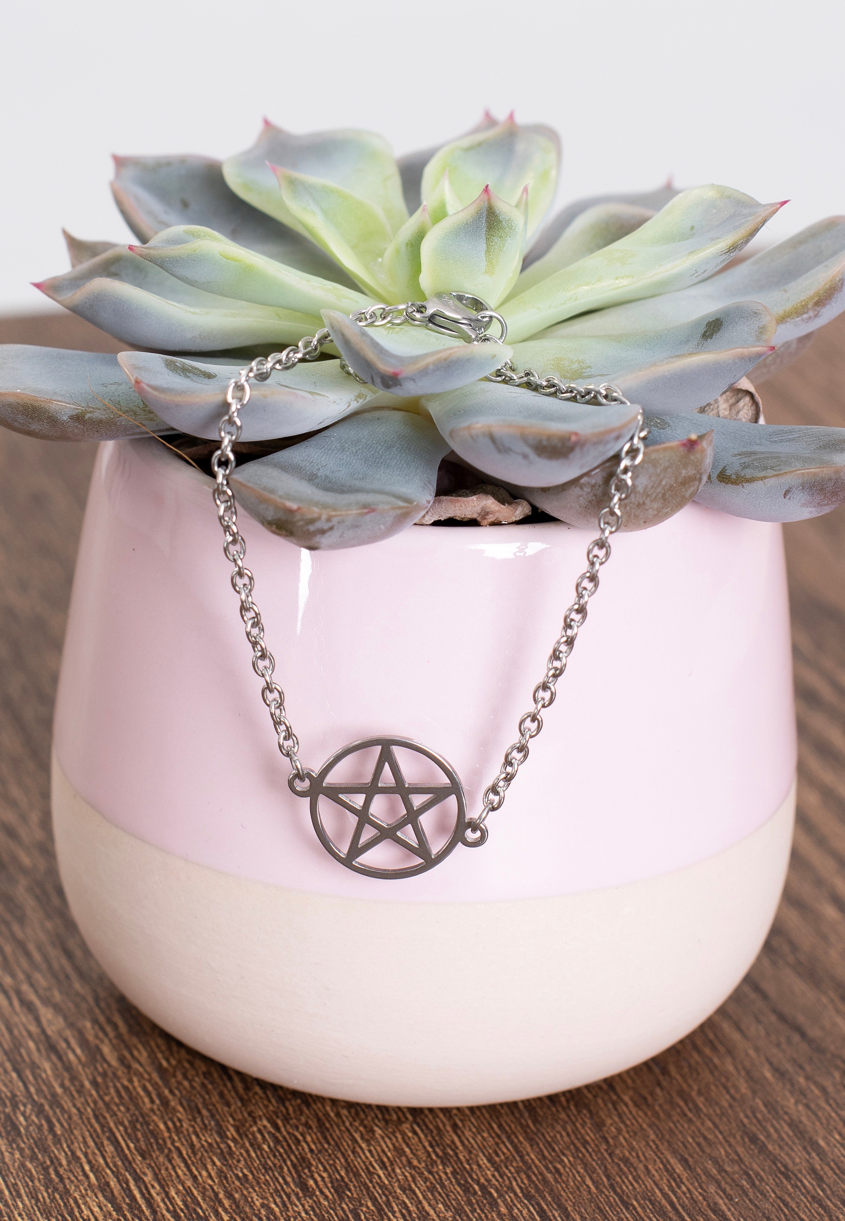 etNox - Pentagramm Silver - Bracelet | Neutral-Image