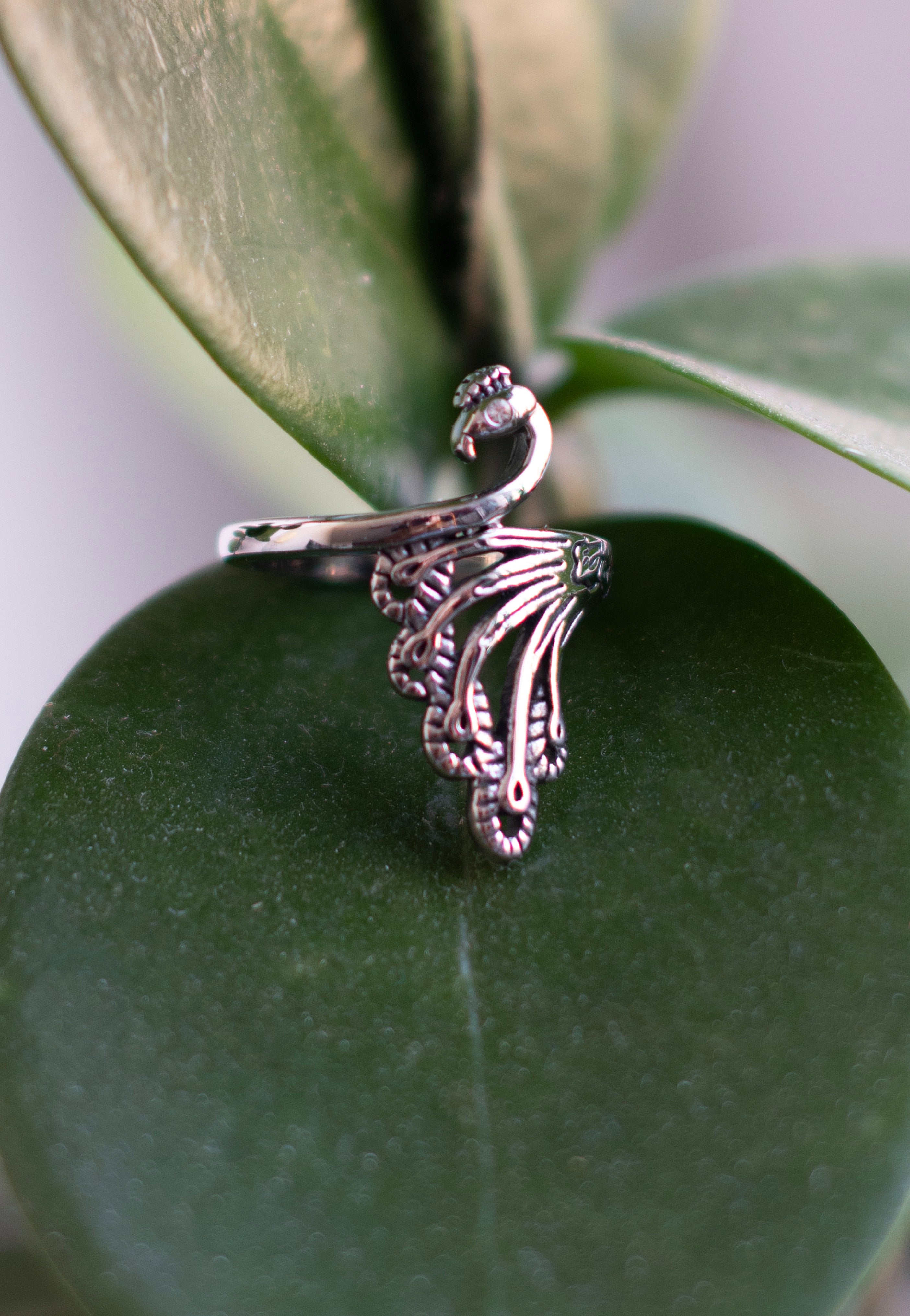 etNox - Pfau Silver - Ring | Neutral-Image