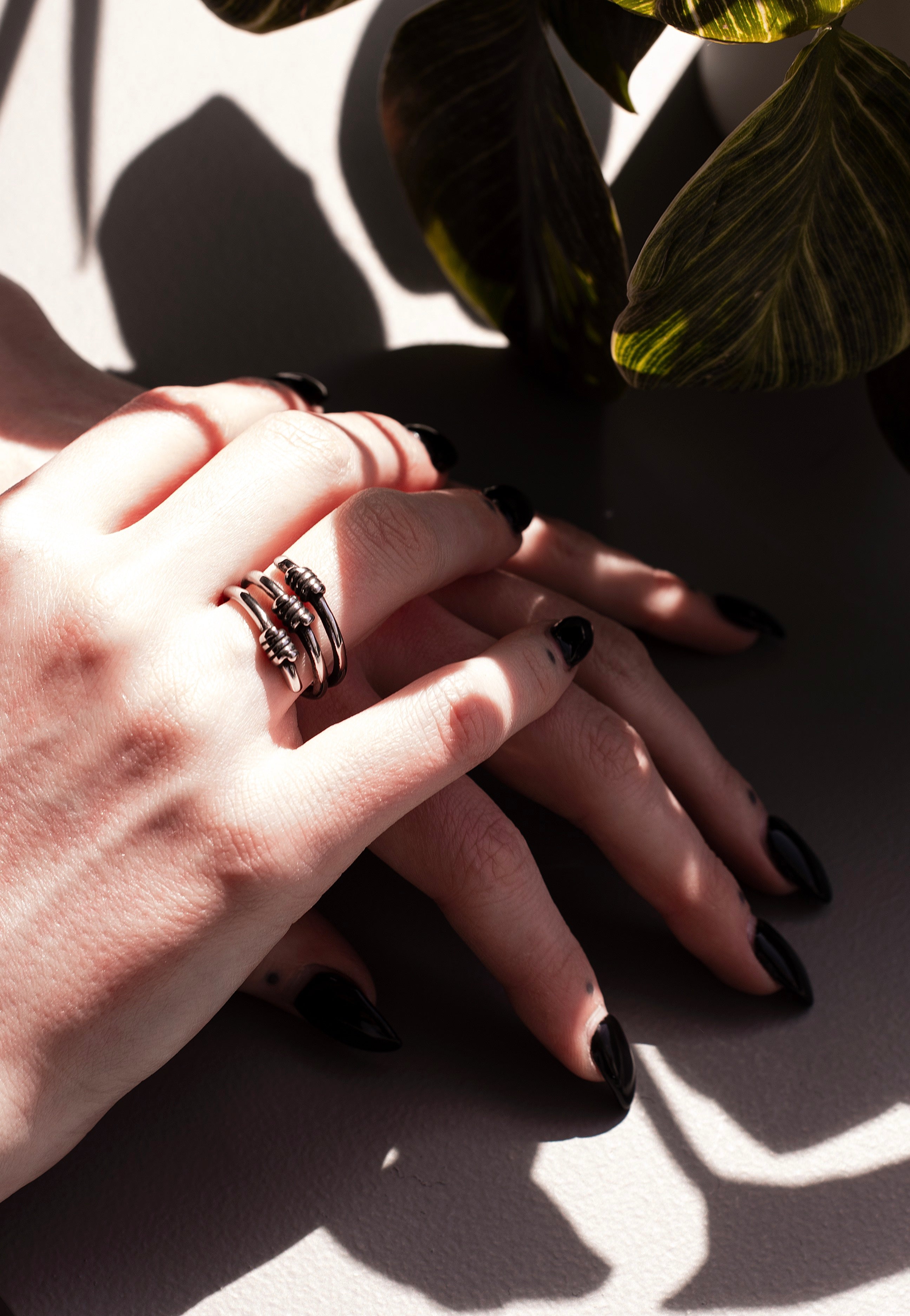 etNox - Stacheldraht Silver - Ring | Neutral-Image