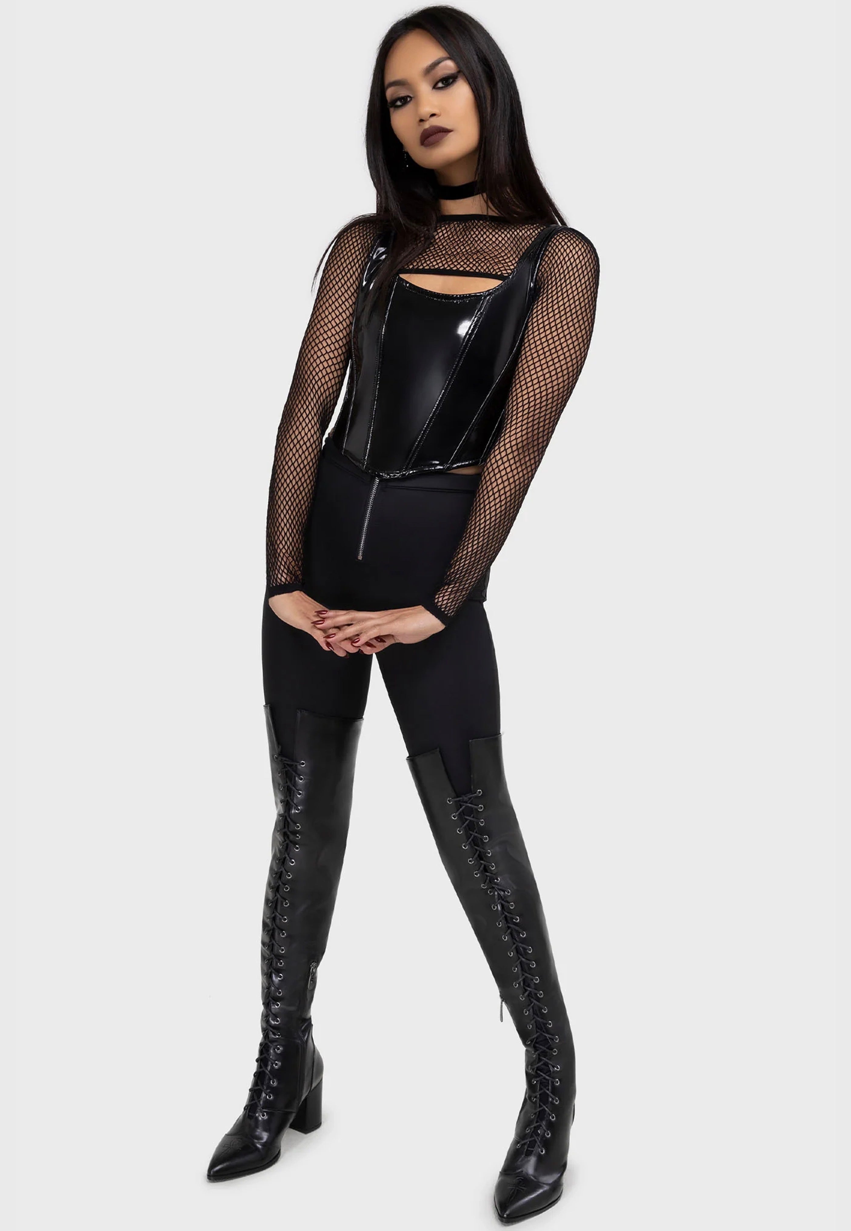 Killstar - Eveninghill Black - Girl Shoes | Women-Image