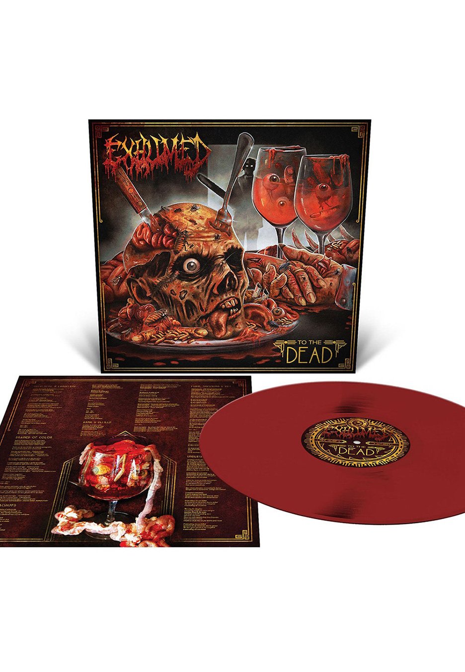 Exhumed - To The Dead Red - Colored Vinyl