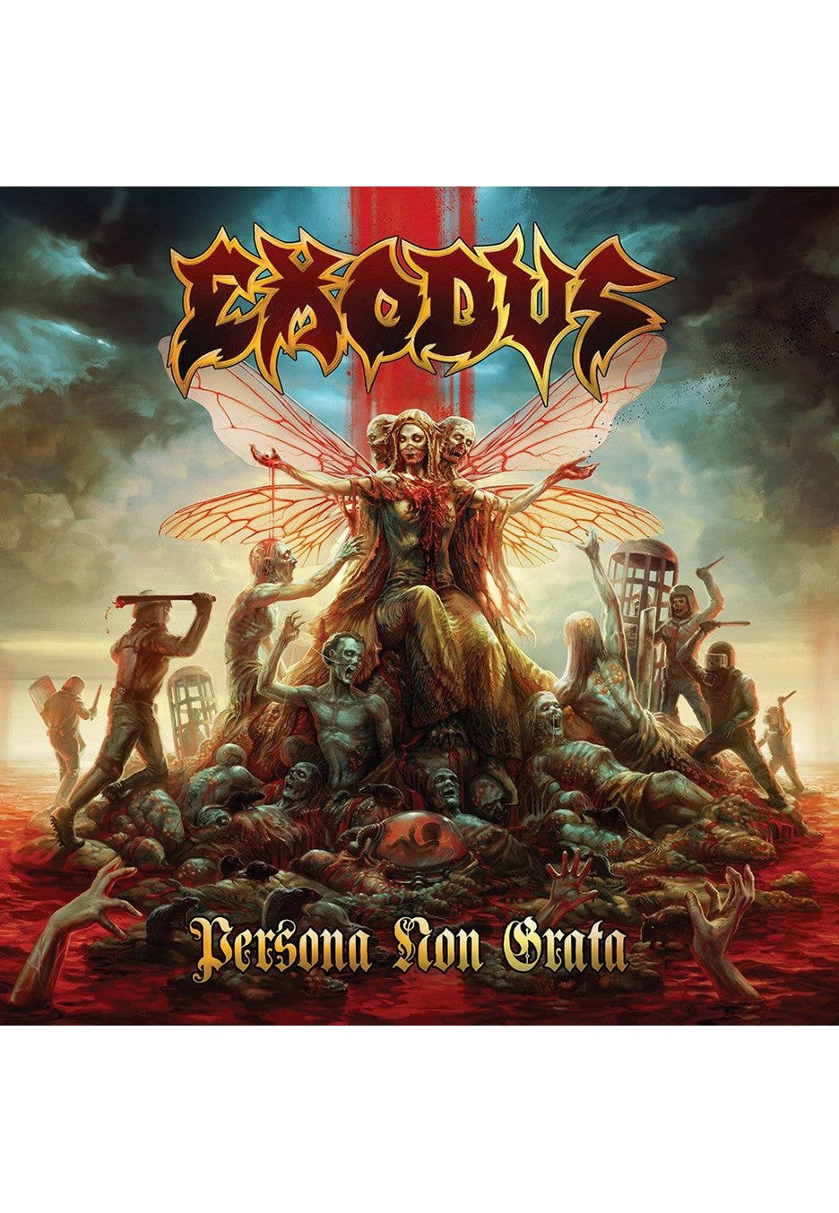 Exodus - Persona Non Grata Ltd. Red w/ Black - Splattered 2 Vinyl Boxset
