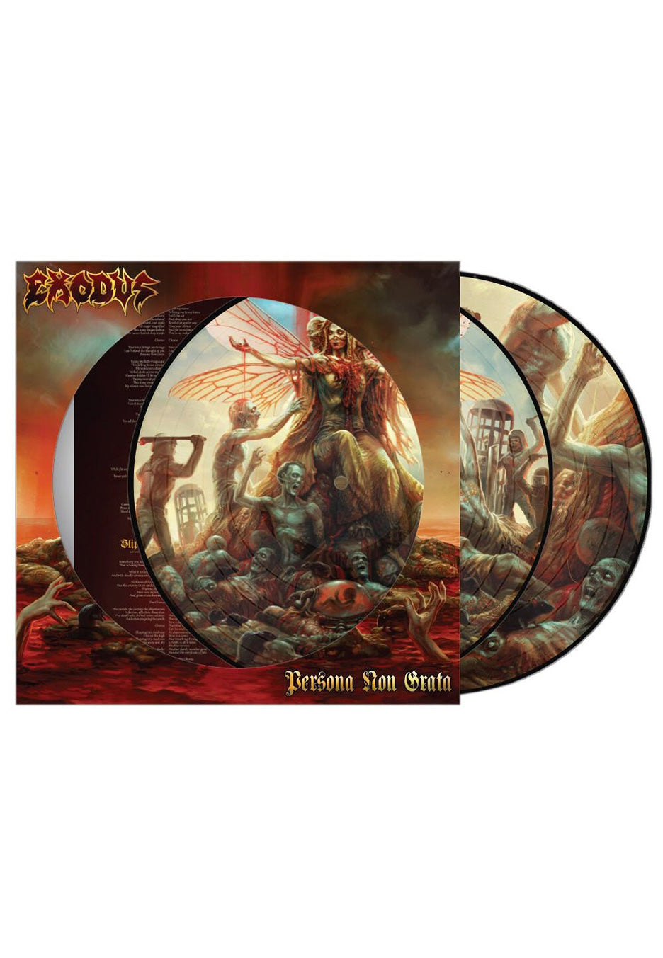 Exodus - Persona Non Grata Ltd. Electric Blue w/ Bone & Black - Colored 2 Vinyl