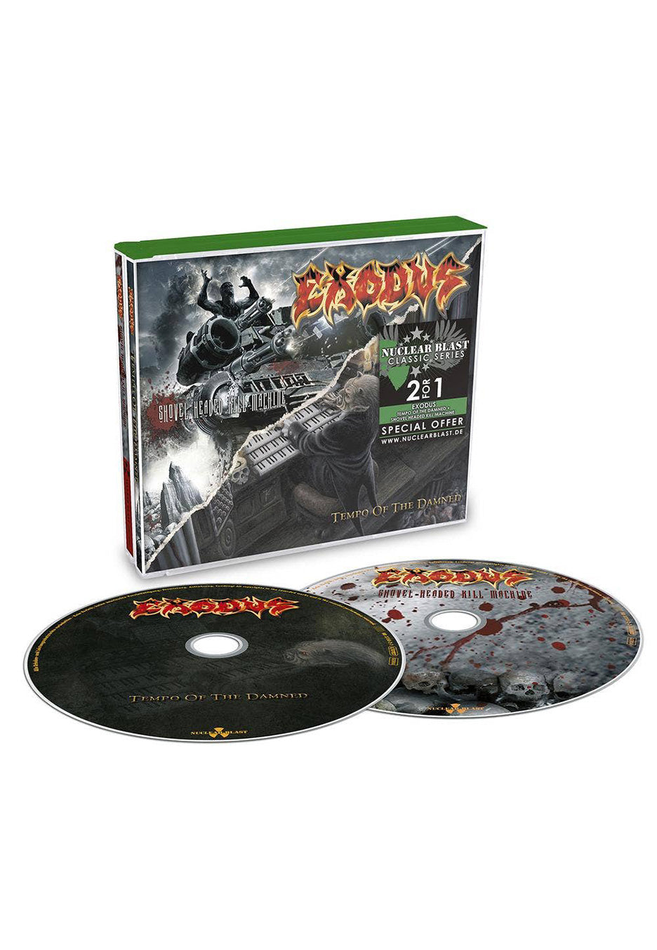 Exodus - Tempo Of The Damned / Shovel Headed Kill Machine - 2 CD