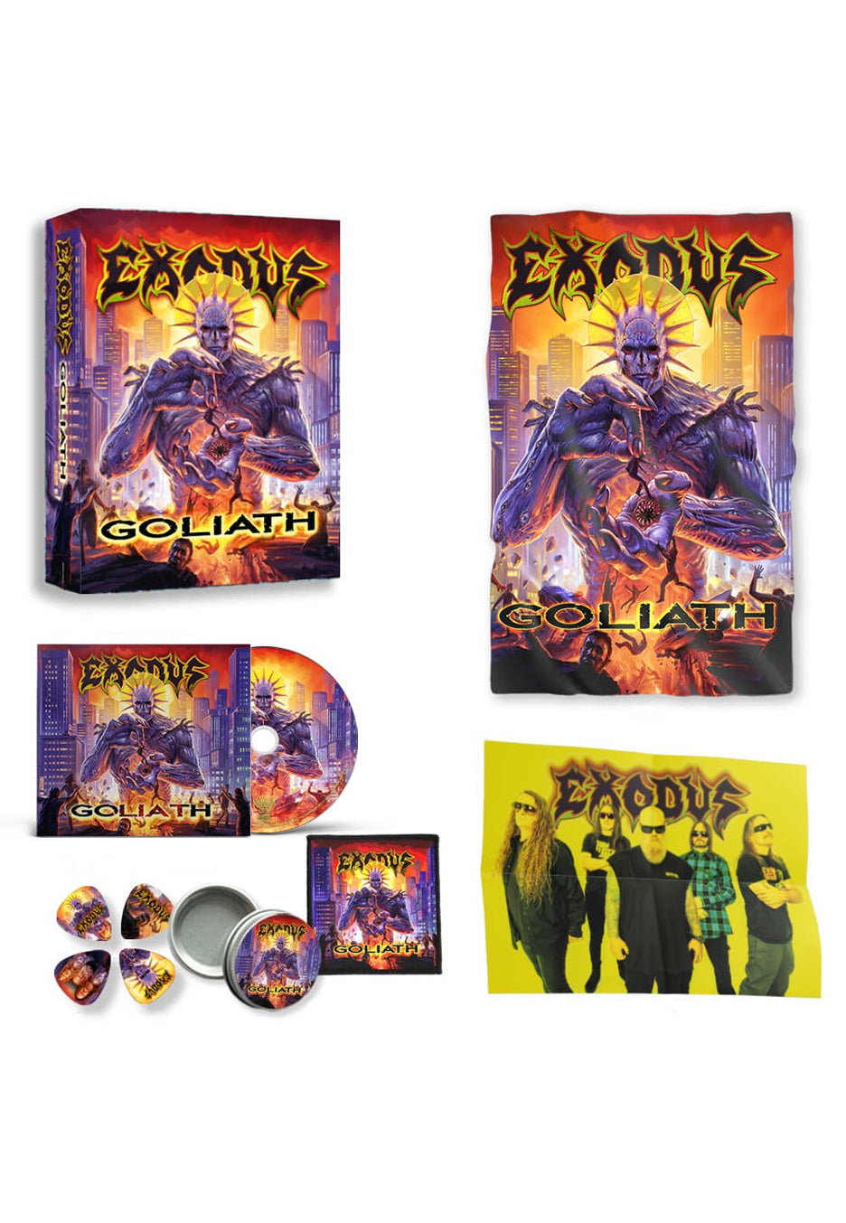 独LP Exodus British Disaster! The Battle Of 89 (Live At The Ast NBR53291GOLDVIN Nuclear Blast Record 未開封 /00260 British Disaster: The Battle of '89 (Live At The Astoria) - Album
