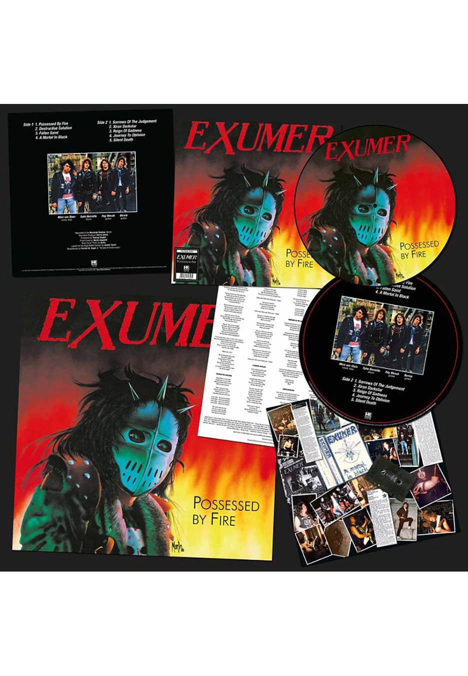 Exumer - Possessed By Fire Picture - Colored Vinyl