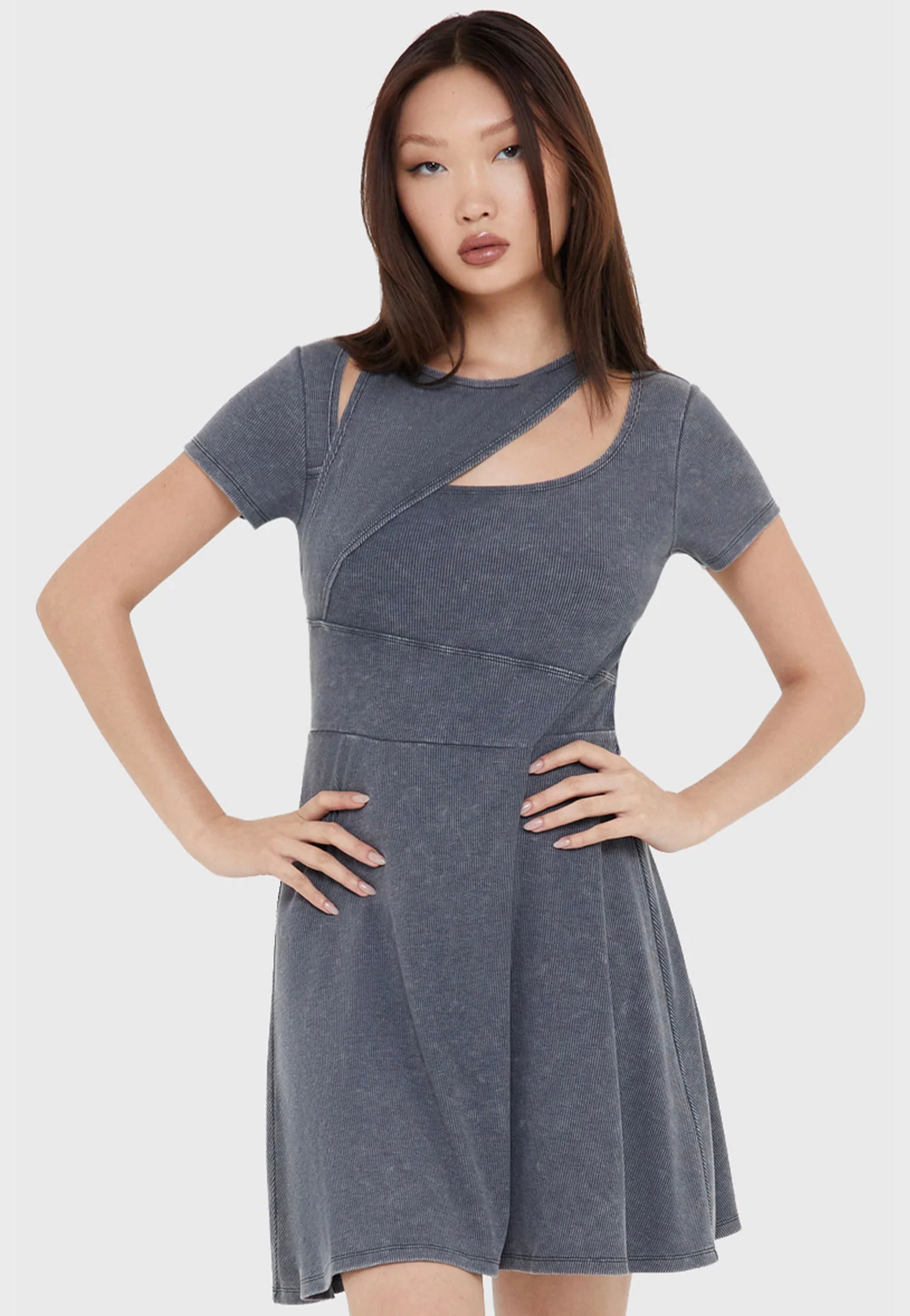 Killstar x Kihilist - Fallen Vault Black - Dress | Women-Image