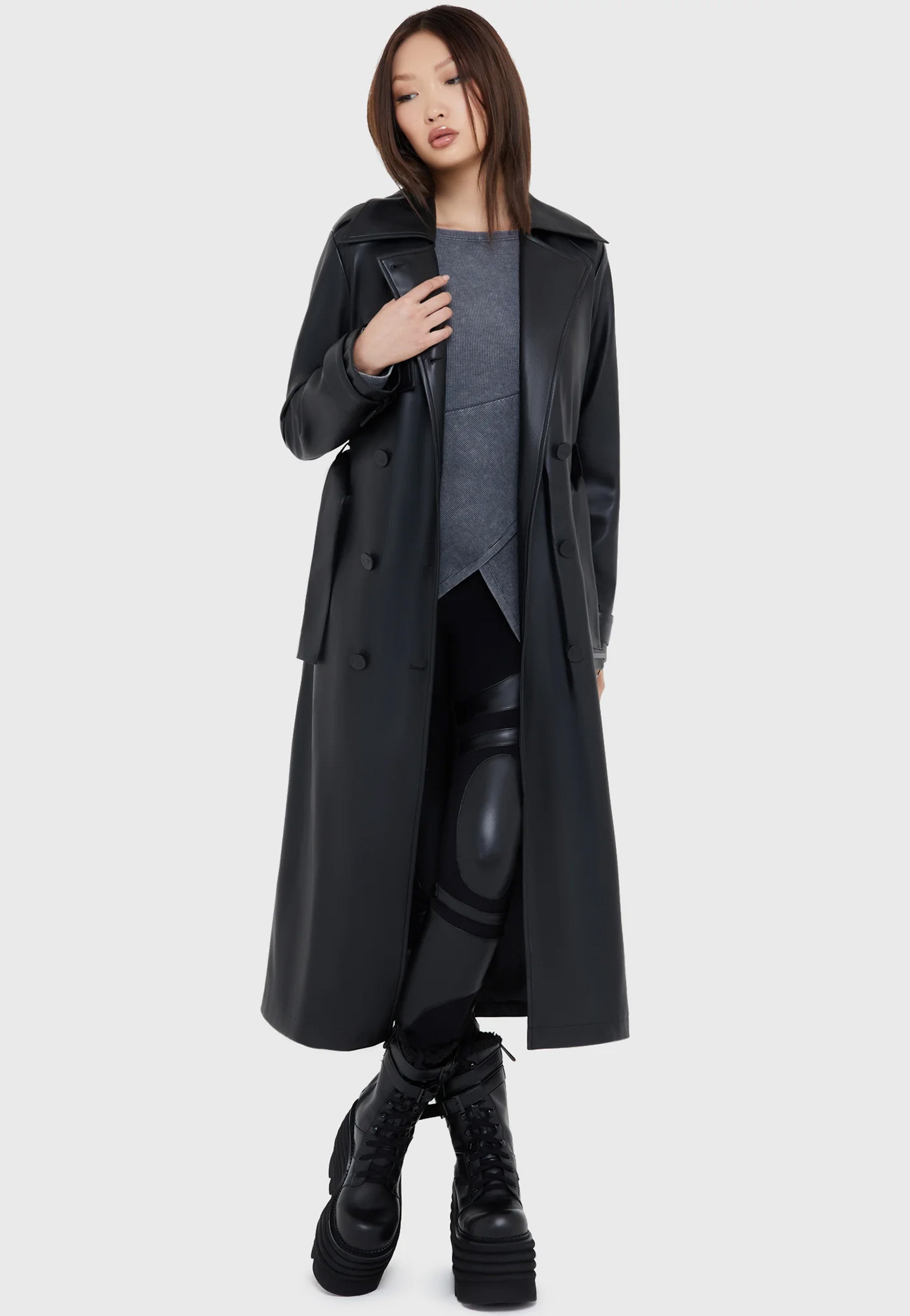 Killstar x Kihilist - Falling Night Black - Jacket | Women-Image