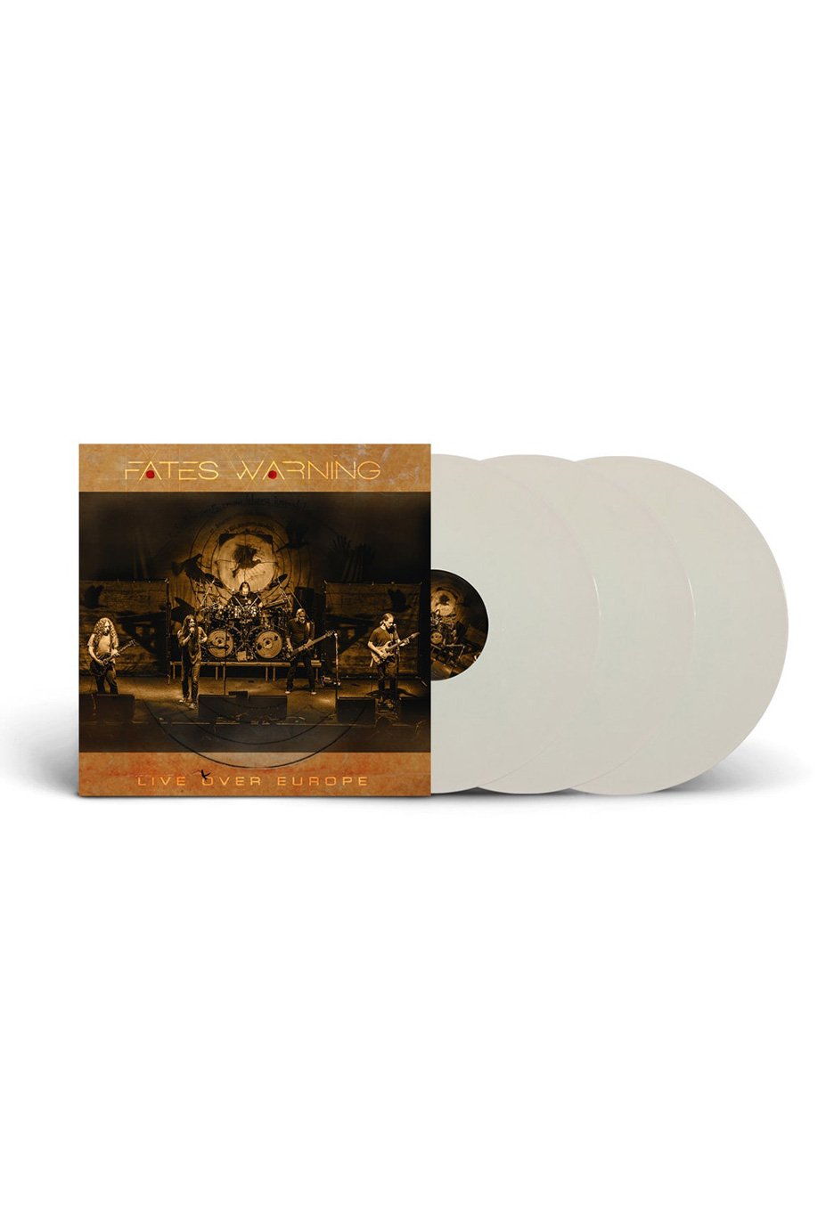 Fates Warning - Live Over Europe White - Colored 3 Vinyl