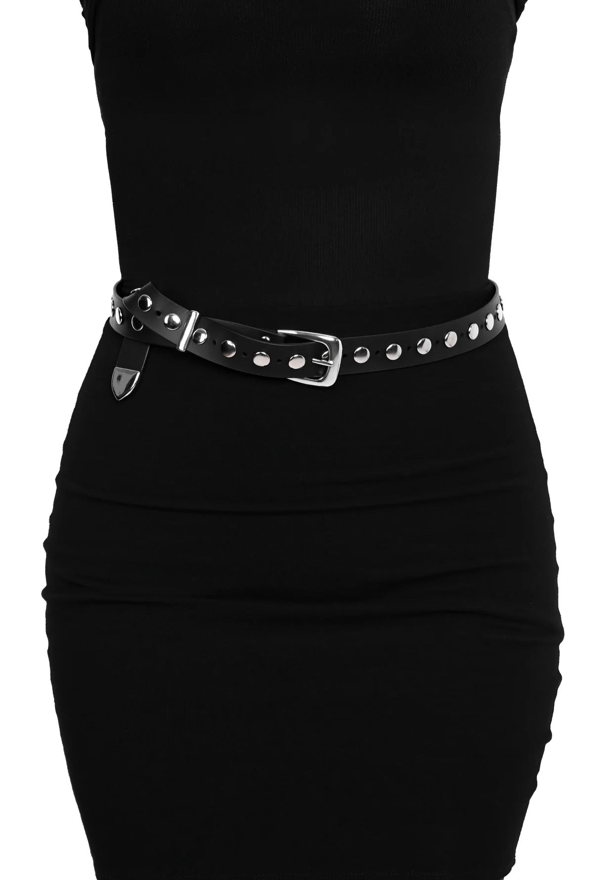 Foxblood - Signature Circle Stud Black - Belt | Neutral-Image