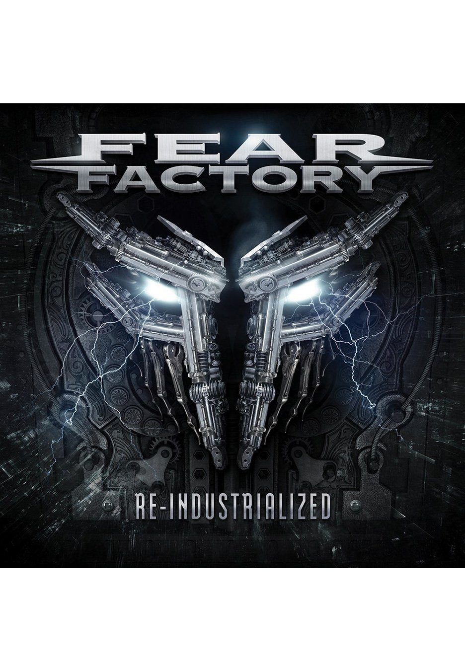 Fear Factory - Re-Industrialized Ltd. Clear/Black - Splattered 2 Vinyl