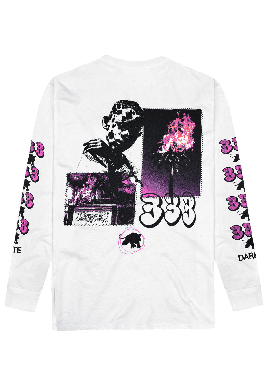Fever 333 - Community Charly Chang White - Longlseeve | Neutral-Image