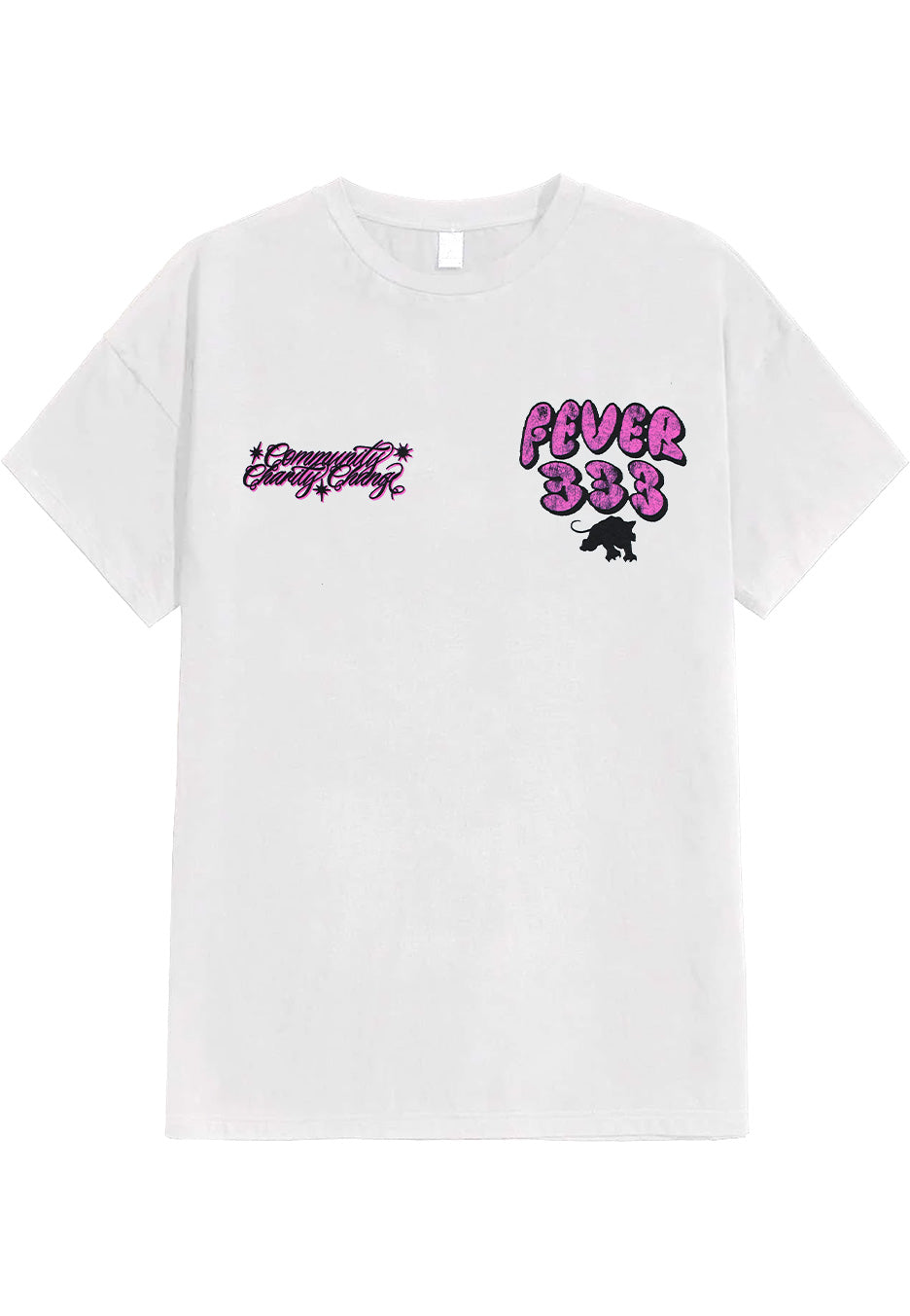 Fever 333 - Community Charly Chang White - T-Shirt | Neutral-Image
